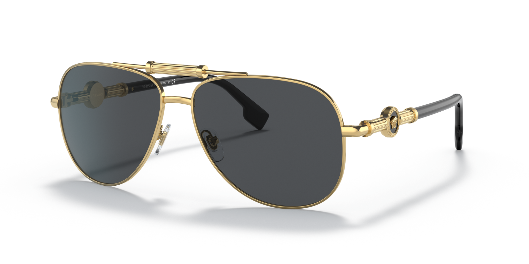 Occhiali da Sole Versace VE2236 Unisex Oro - Stile Iconico