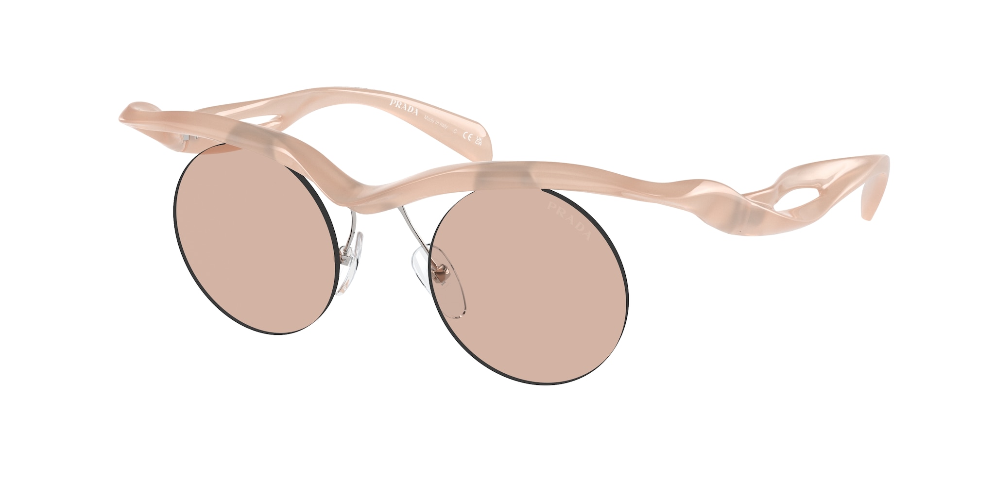 Occhiali da Sole Prada 0PR A24S Opal Peach Donna | Eleganza Moderna