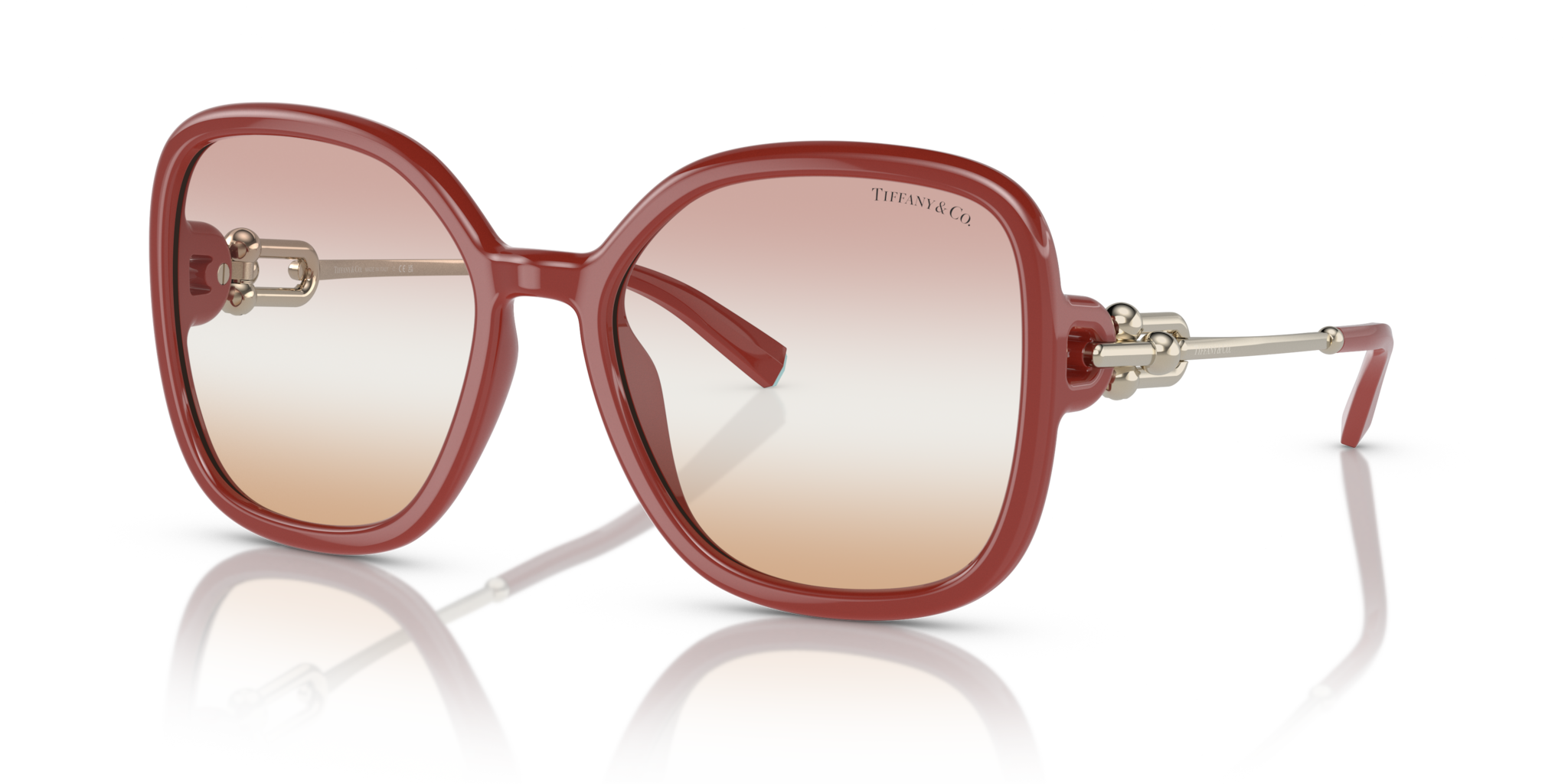 Occhiali da Sole Tiffany TF4202U Donna Bordeaux | Autenticità Garantit