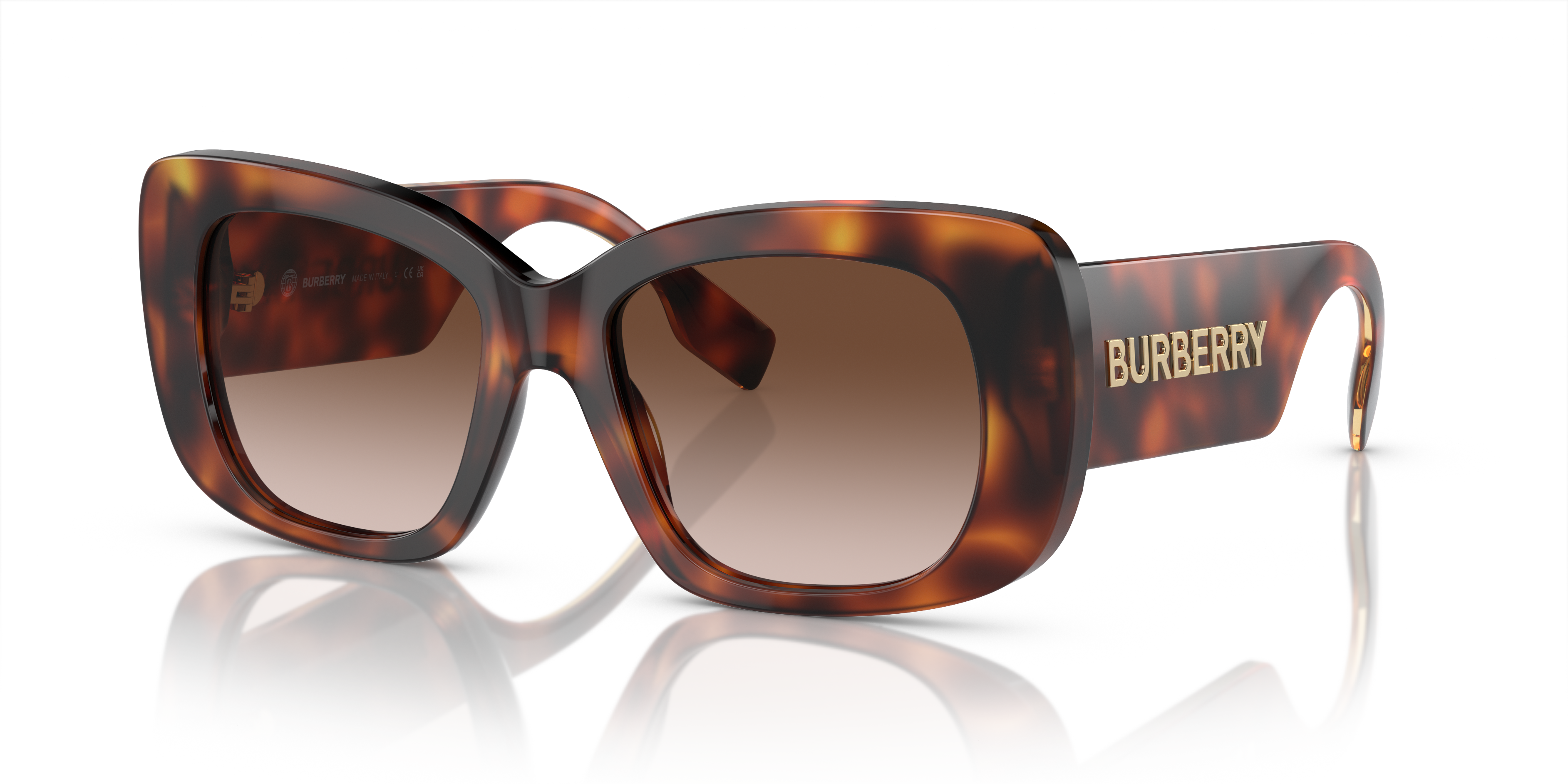 Occhiali da Sole Burberry BE4410 Donna Light Havana