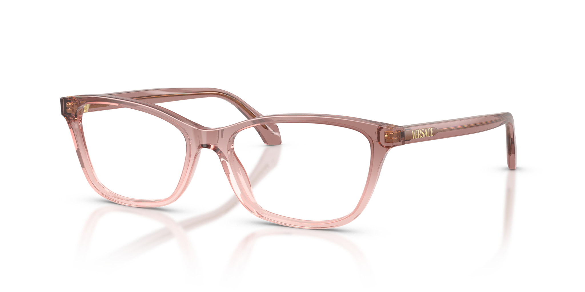 Versace 0VE3375 Occhiali da Vista Donna Marrone Rosa