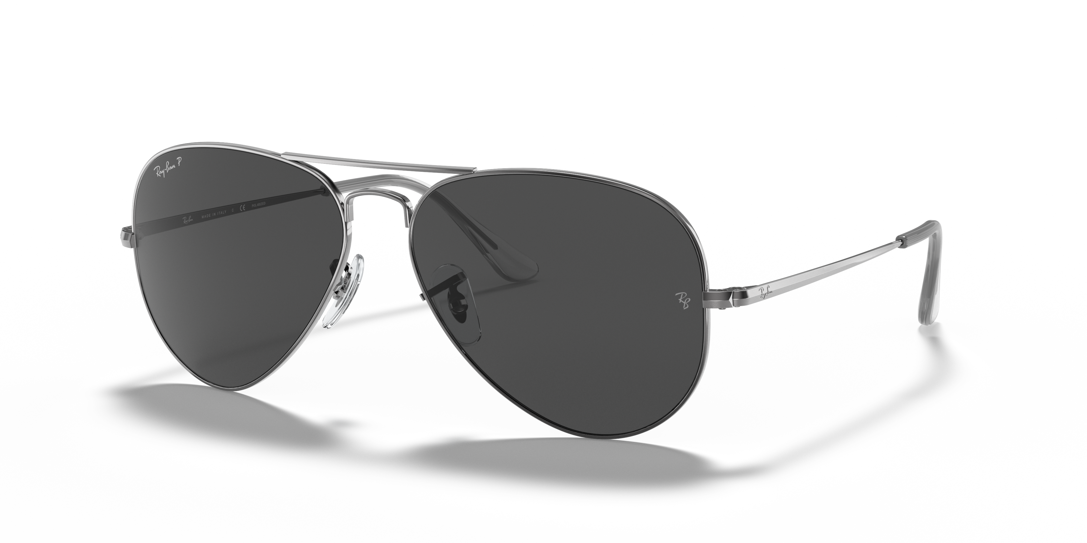 Occhiali da Sole Ray-Ban Aviator Metal II Gunmetal | Modello 0RB3689