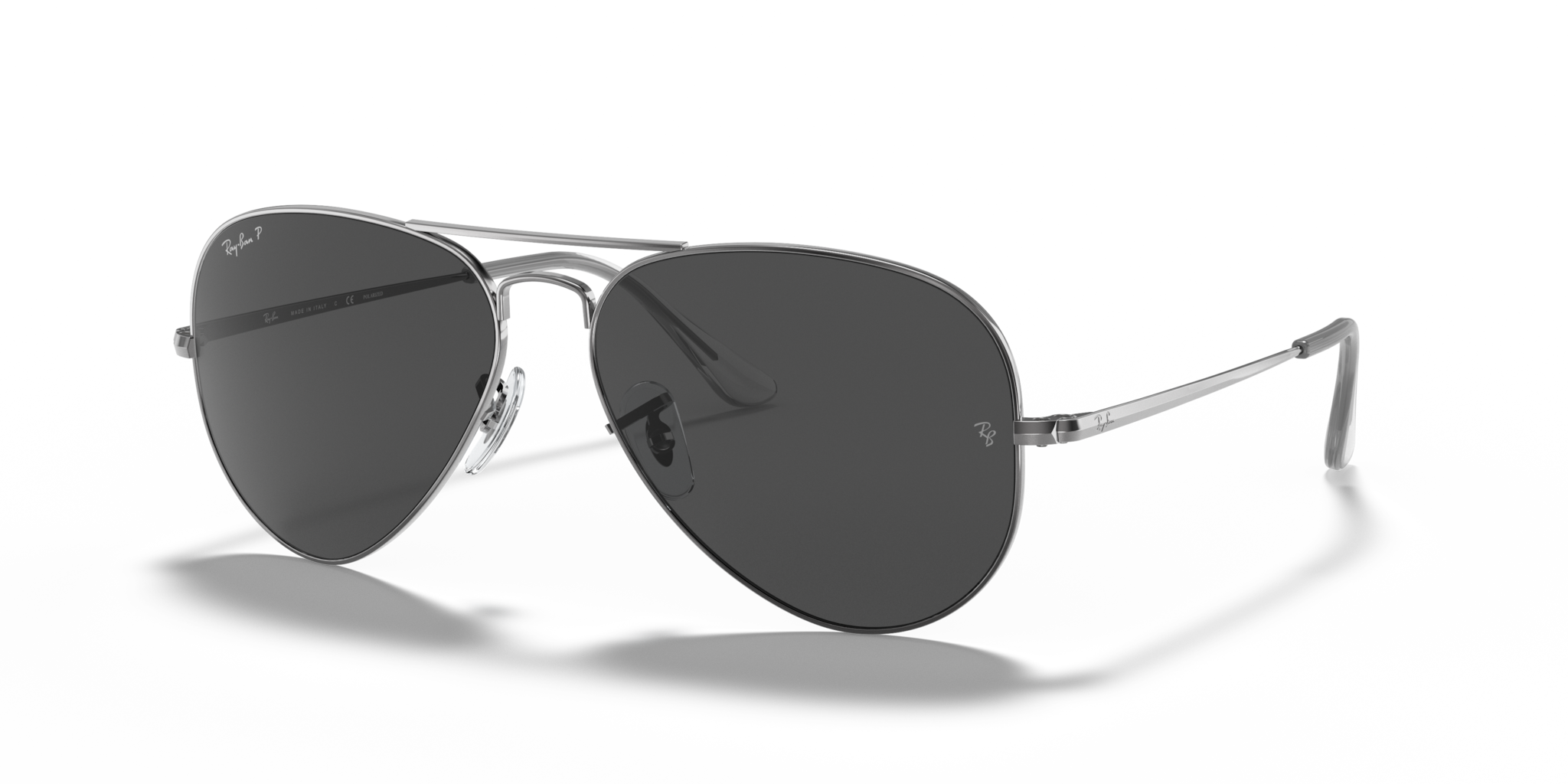 Occhiali da Sole Ray-Ban Aviator Metal II Gunmetal | Modello 0RB3689