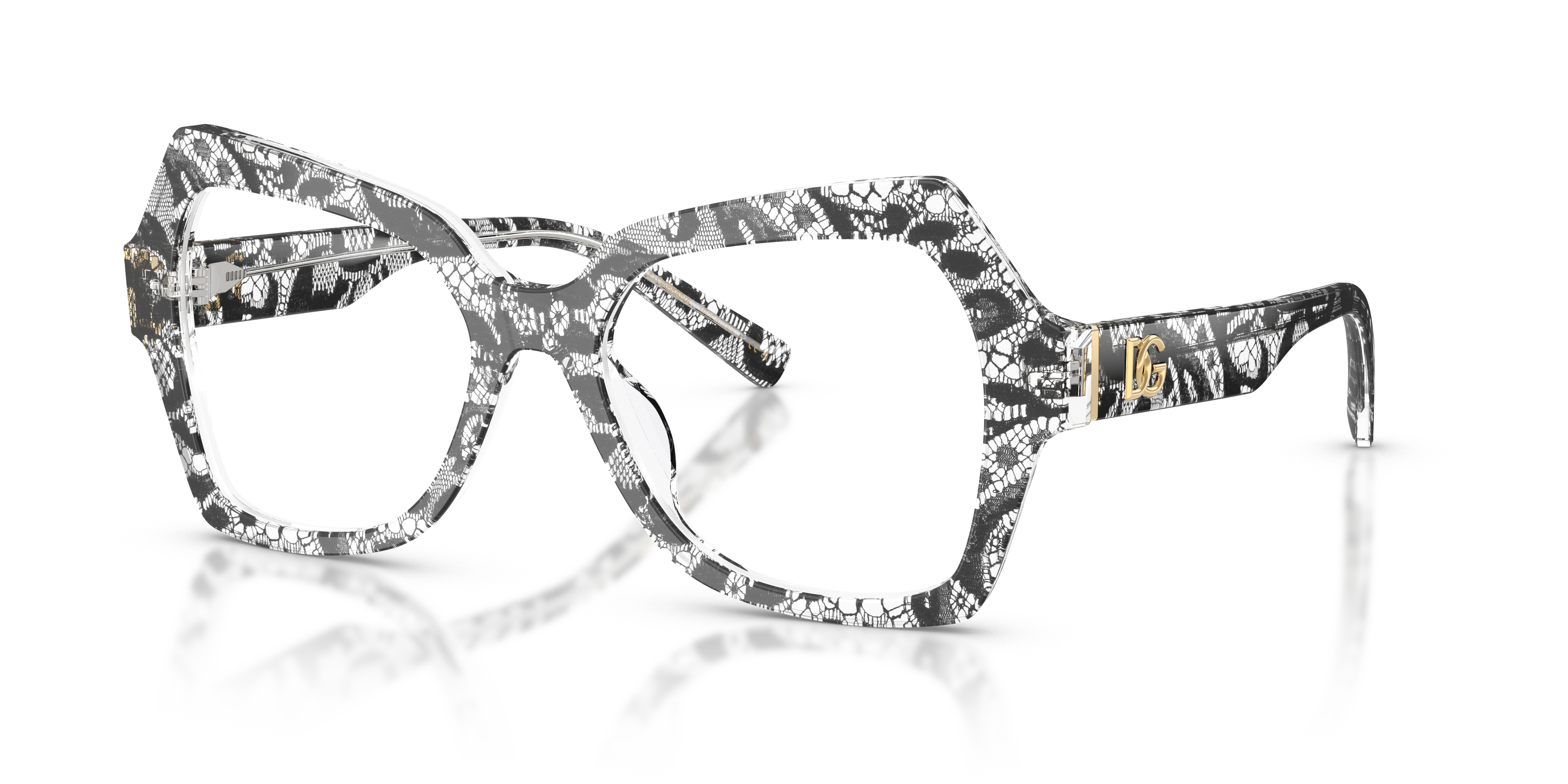 Occhiali da Vista Donna Dolce&Gabbana 0DG3429 Black Lace | Eleganza