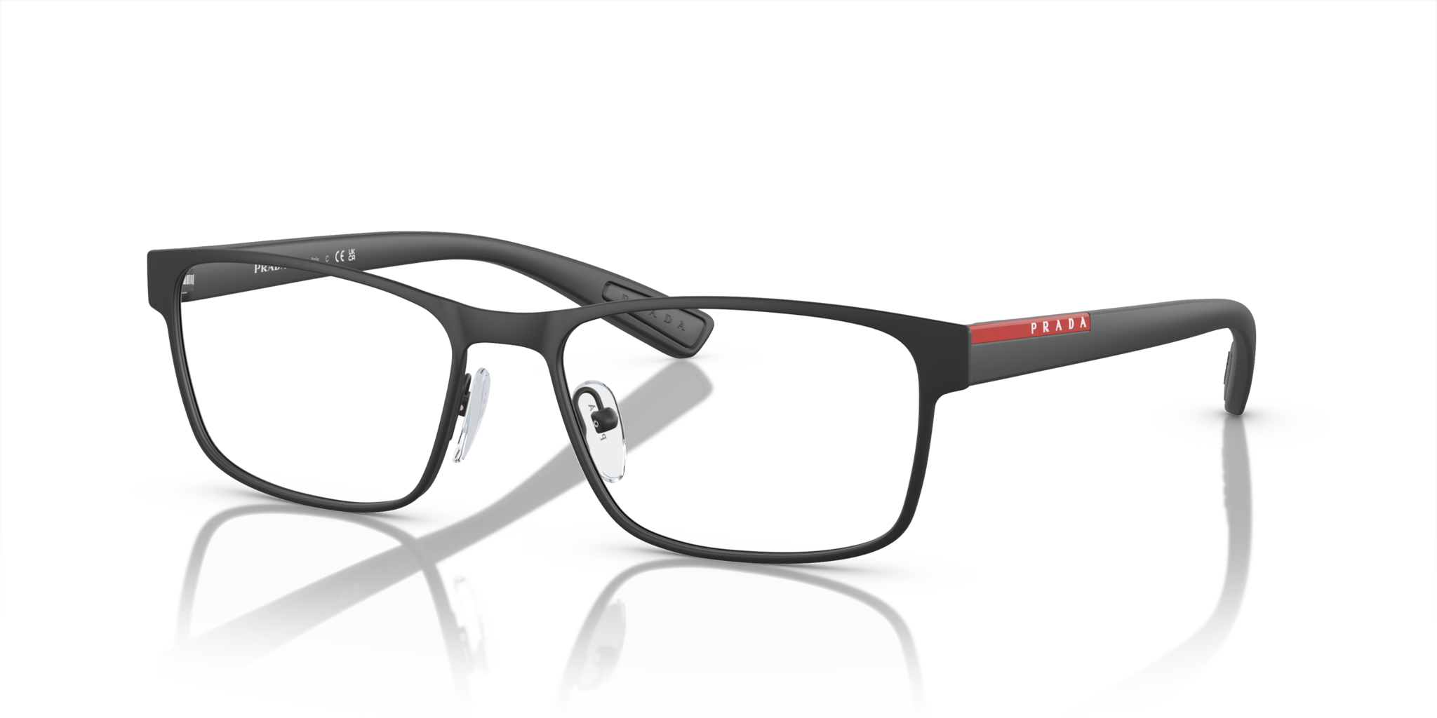 Occhiali da Vista Prada Linea Rossa 0PS 50GV Uomo - Rubber Black