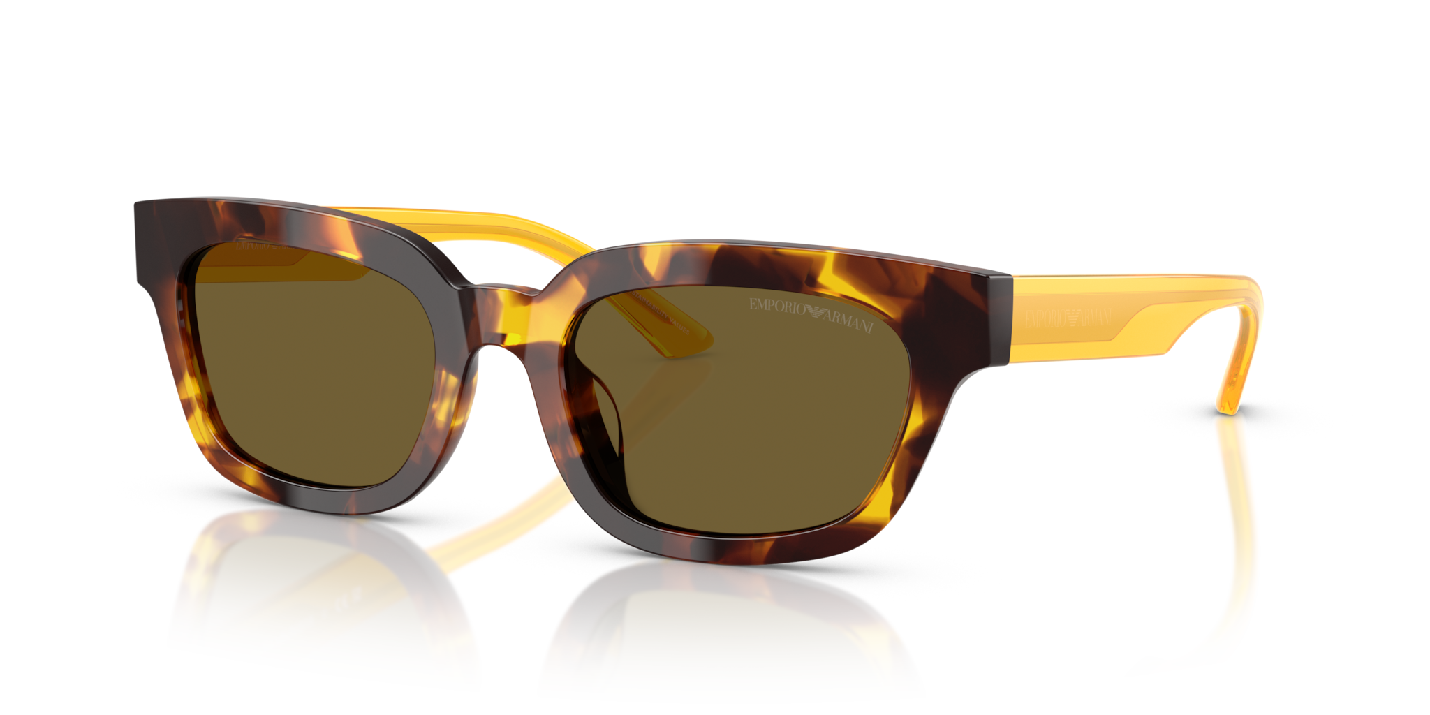 Occhiali da Sole Donna Emporio Armani EA4233U Havana Yellow