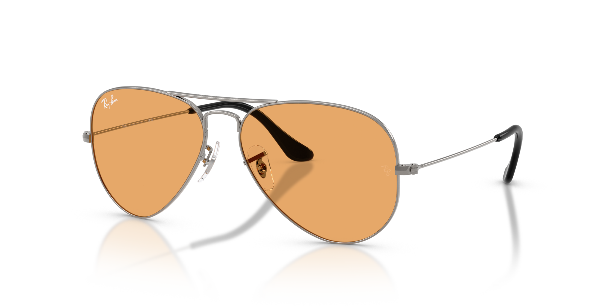 Occhiali da Sole Ray-Ban Aviator Gunmetal | Originali Modello 3025