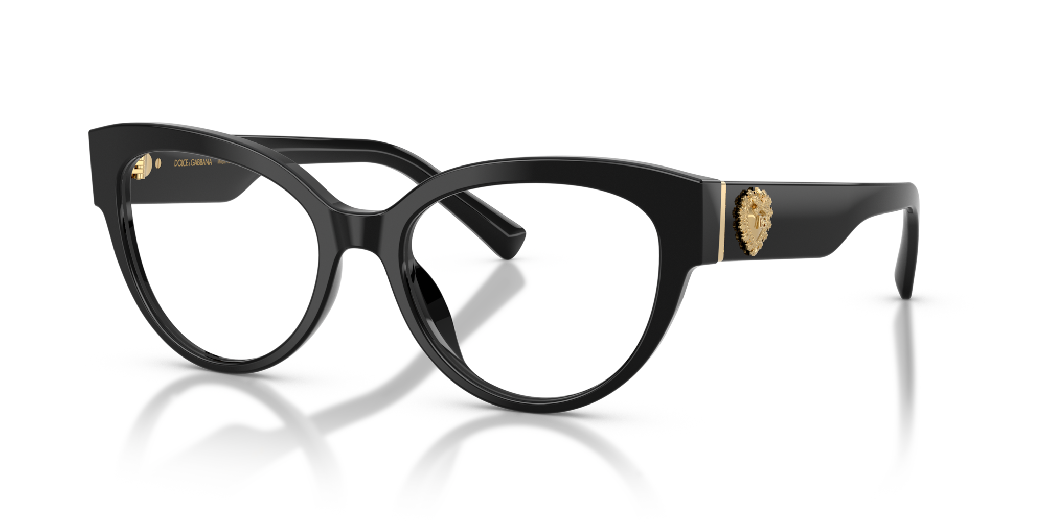 Dolce&Gabbana 0DG3440 Occhiali da Vista Neri Donna | Eleganza Iconica