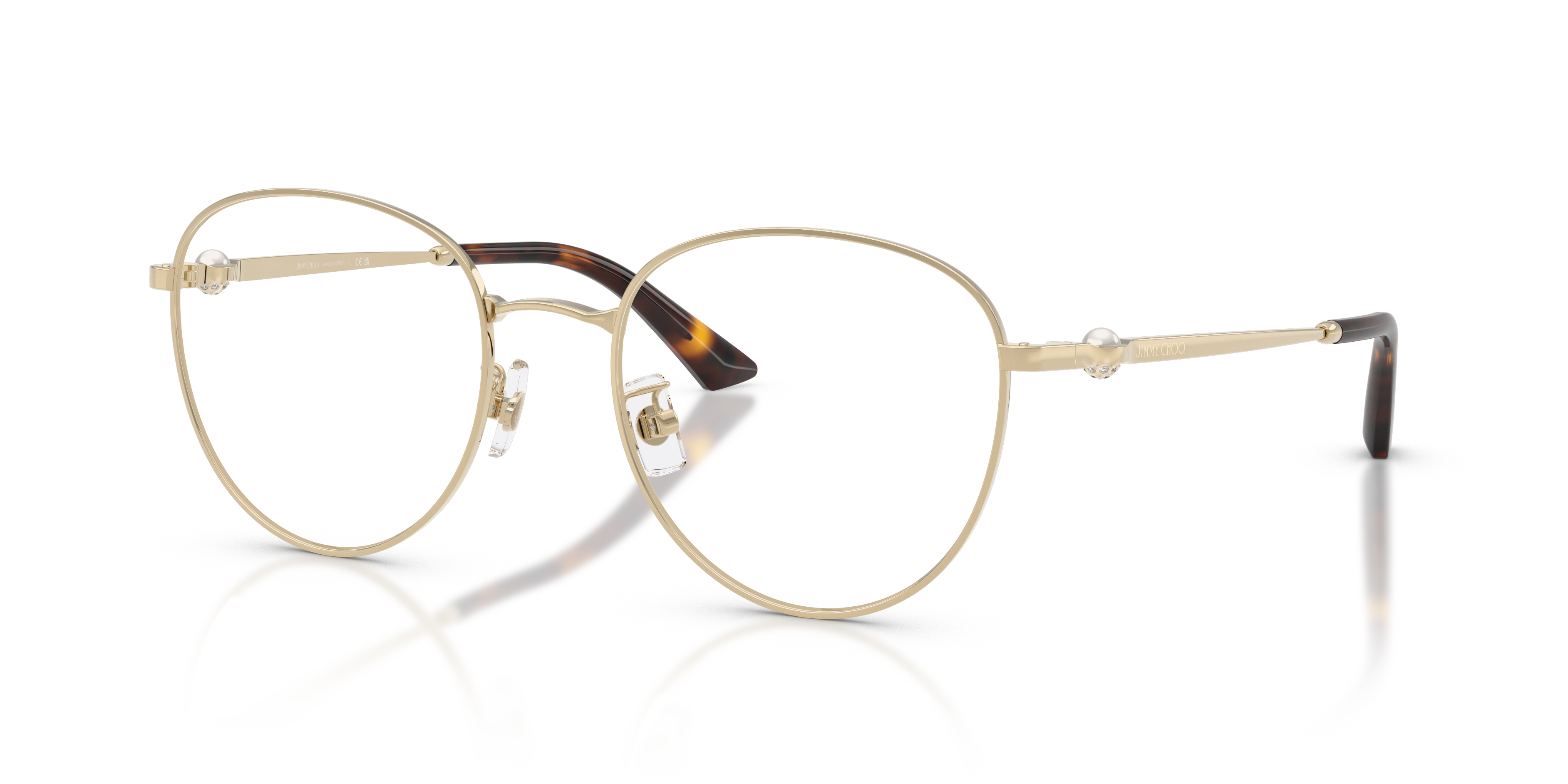 Occhiali da Vista Jimmy Choo 0JC2013HD Donna Oro Pallido | Eleganza Ic