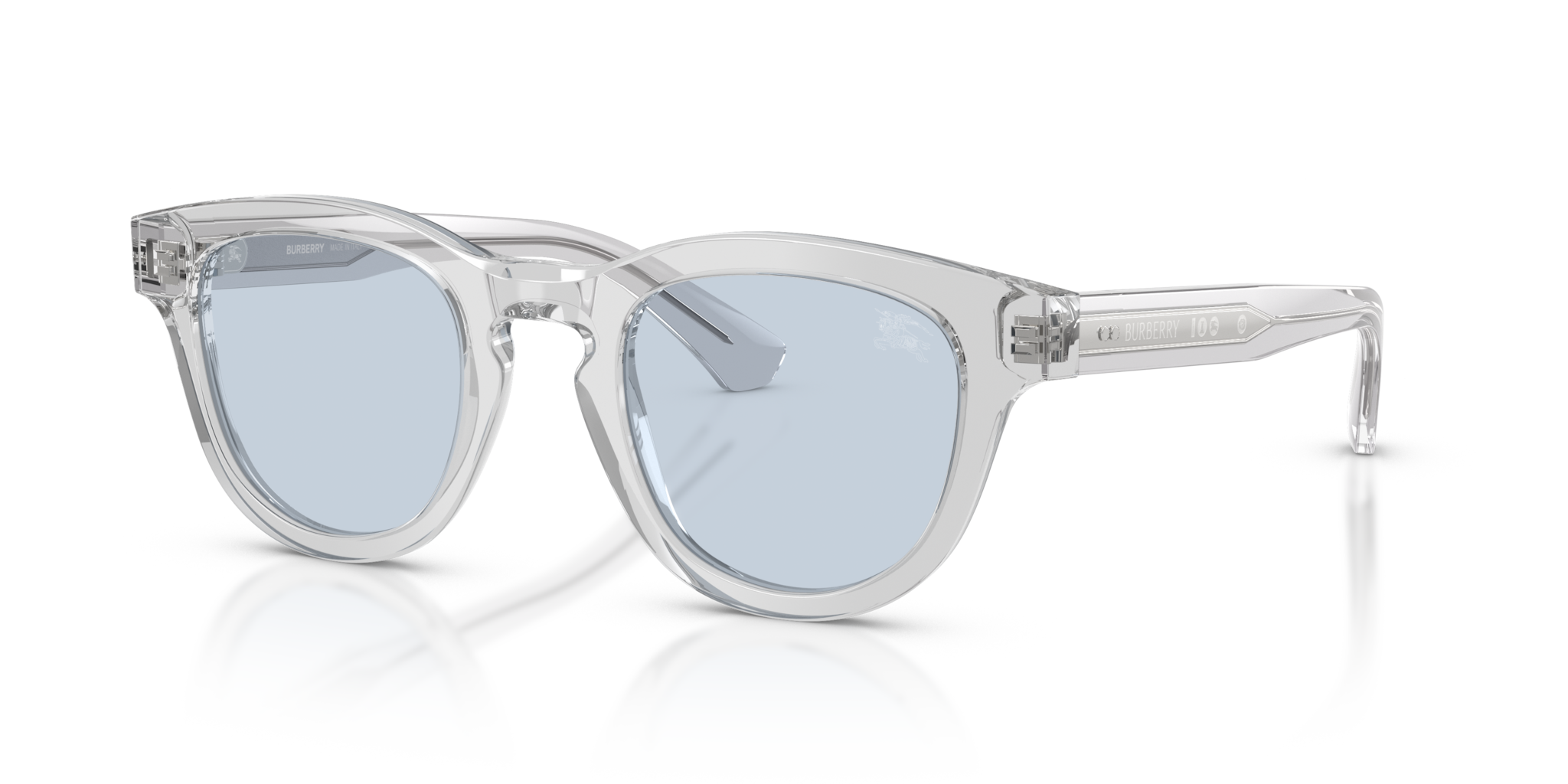 Burberry BE4477 Occhiali da Sole Uomo Grigio Originali