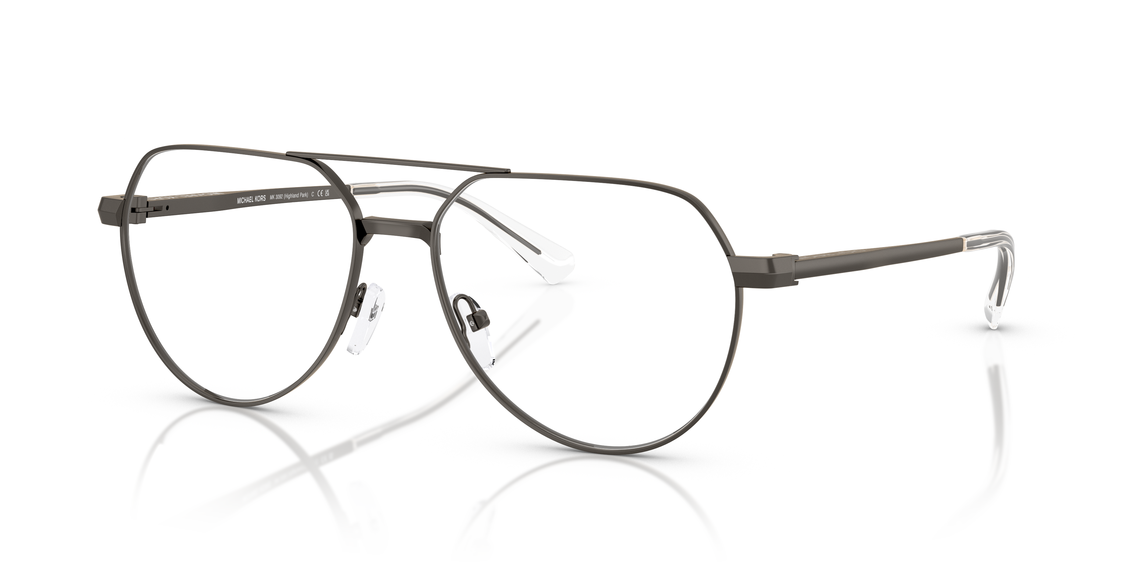 Occhiali da Vista Michael Kors 0MK3092 Uomo - Matte Gunmetal