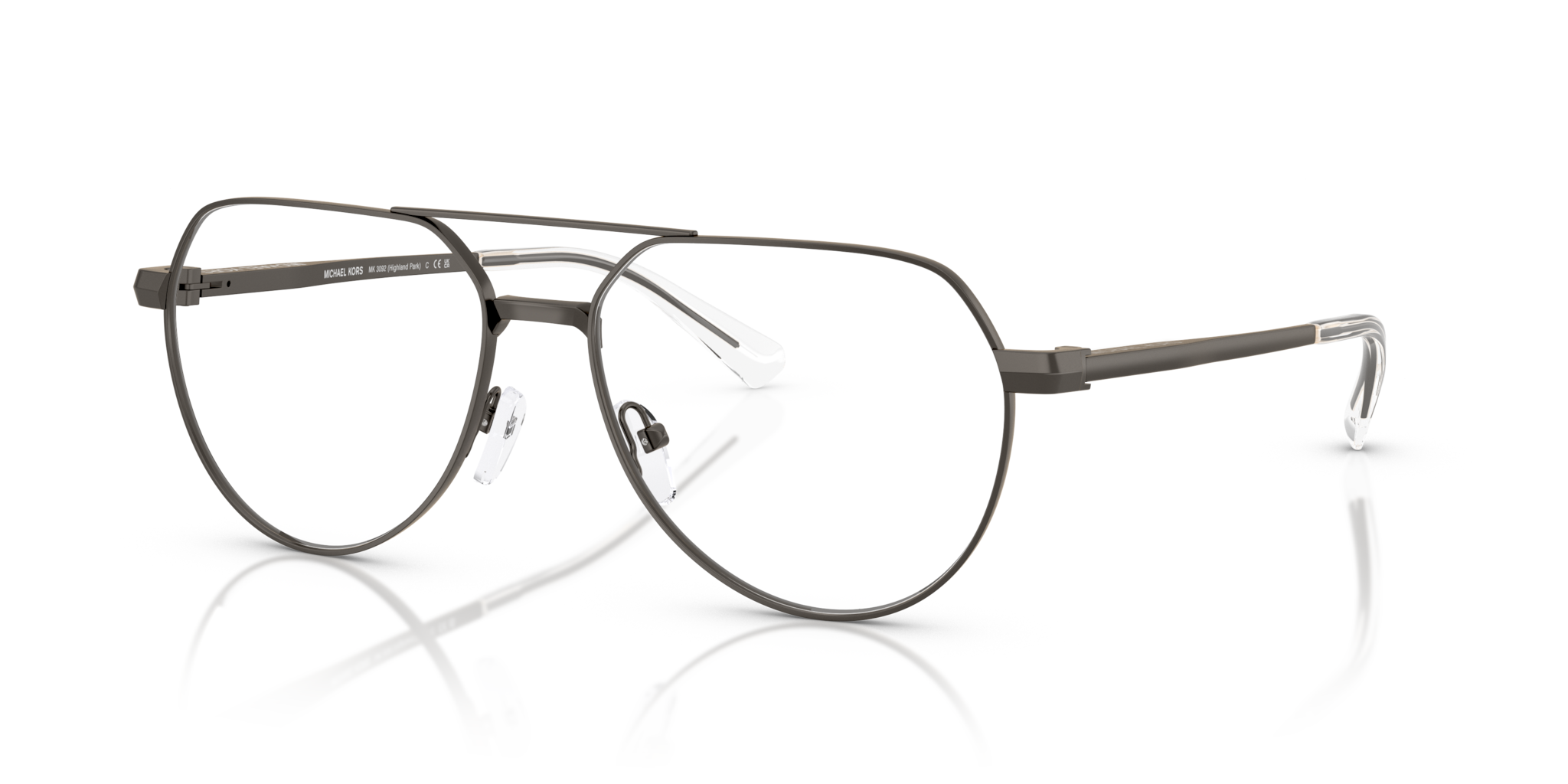 Occhiali da Vista Michael Kors 0MK3092 Uomo - Matte Gunmetal