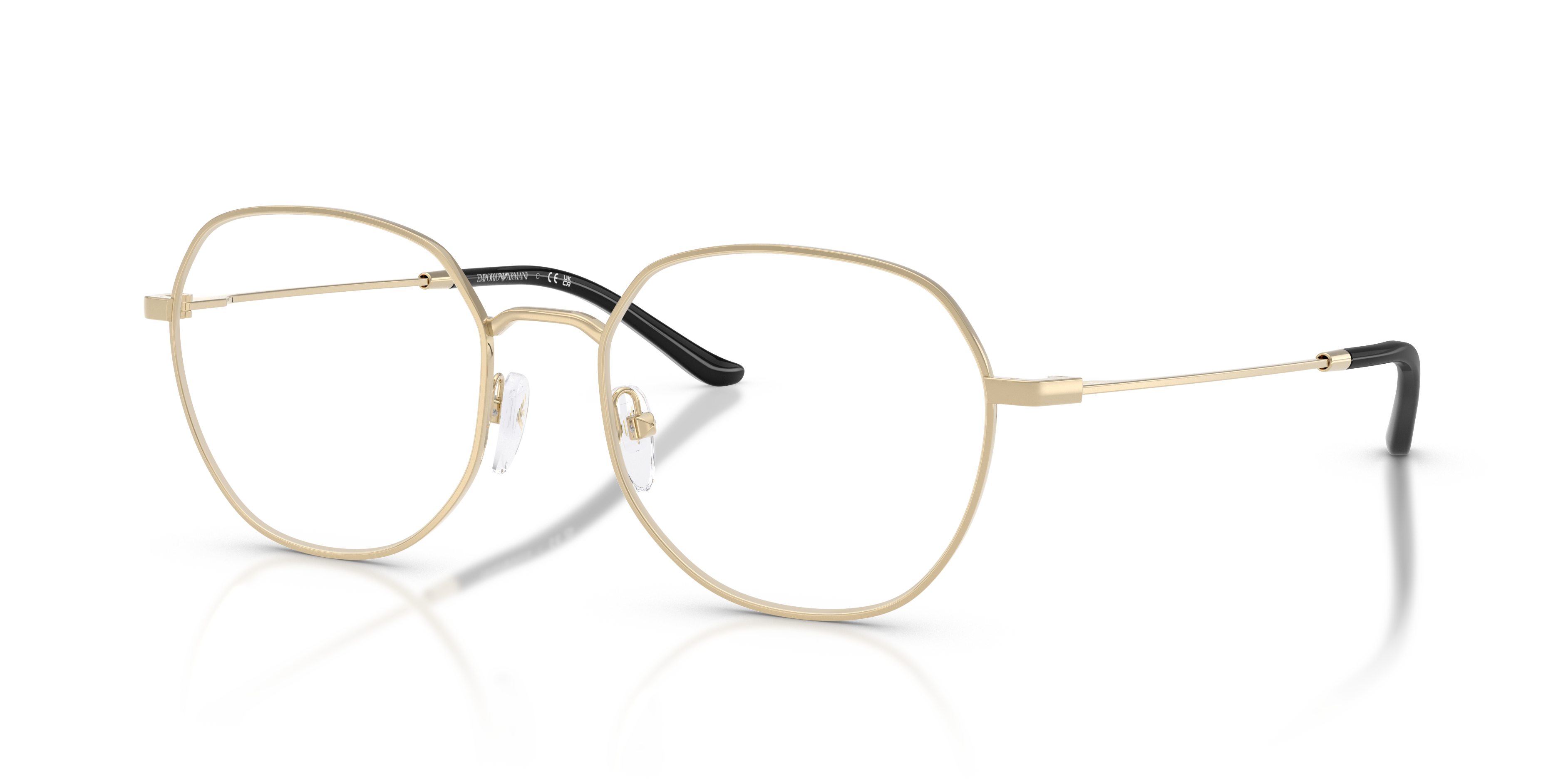 Emporio Armani Occhiali da Vista Uomo 0EA1174D Oro Lucido
