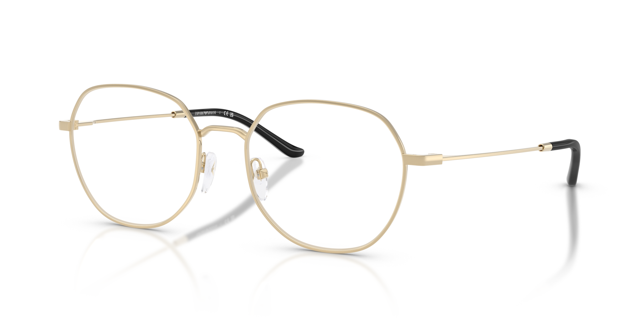 Emporio Armani Occhiali da Vista Uomo 0EA1174D Oro Lucido