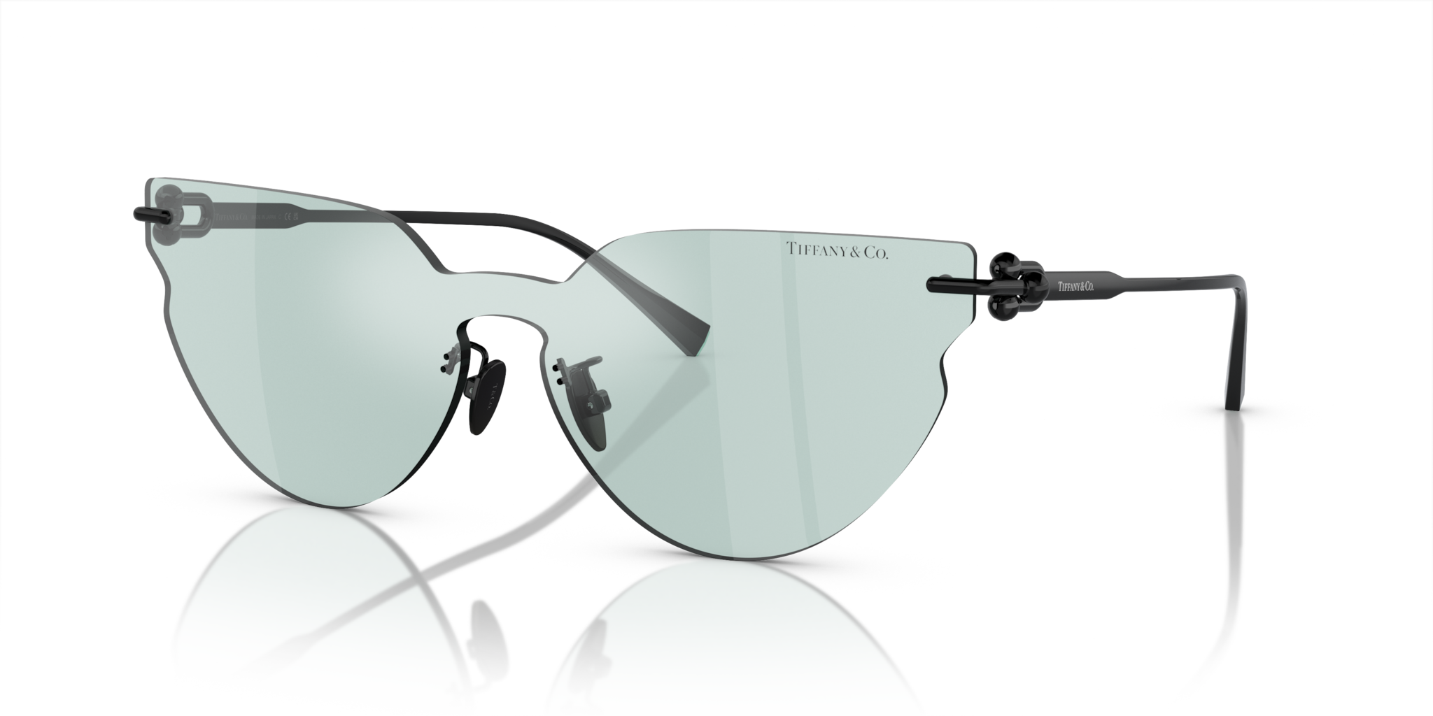 Occhiali da Sole Tiffany TF3097TD Neri Donna - Originali