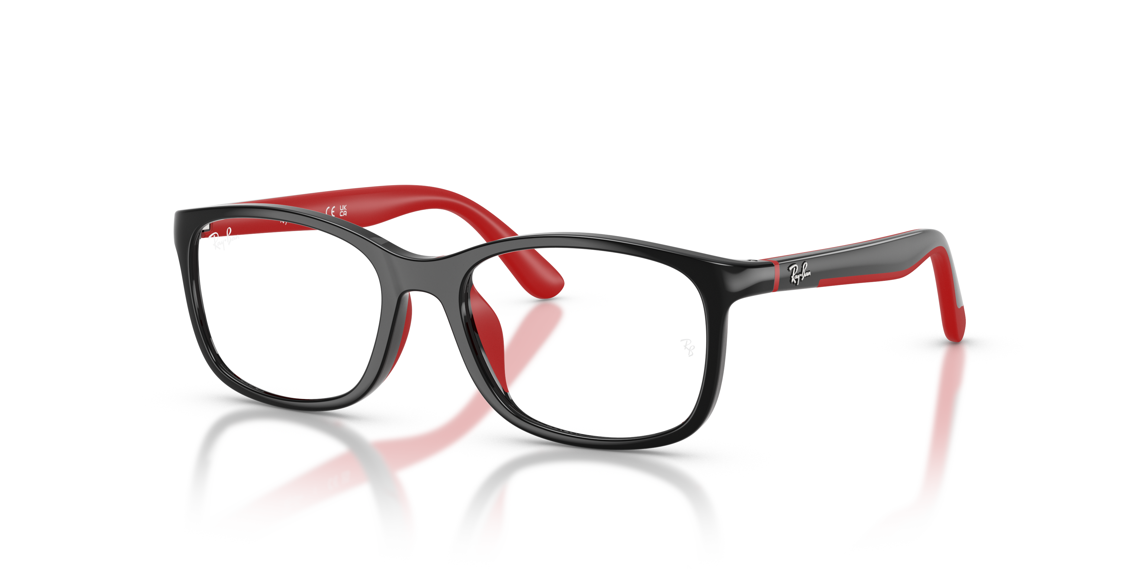 Occhiali da Sole Ray-Ban 0RY1644 Black On Rubber Red | Stile Unisex