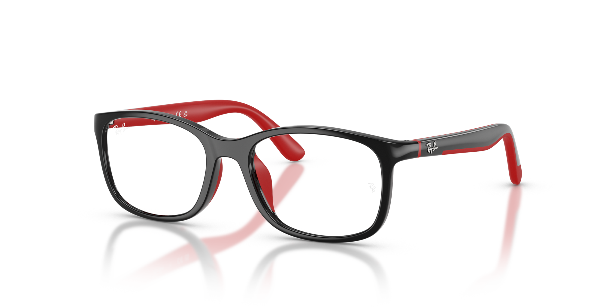 Occhiali da Sole Ray-Ban 0RY1644 Black On Rubber Red | Stile Unisex