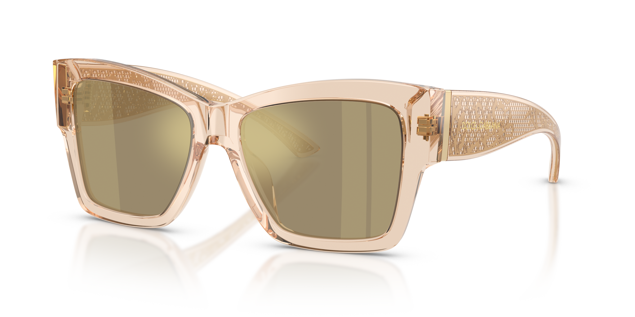 Occhiali da Sole Dolce&Gabbana Donna DG4493 Transparent Camel