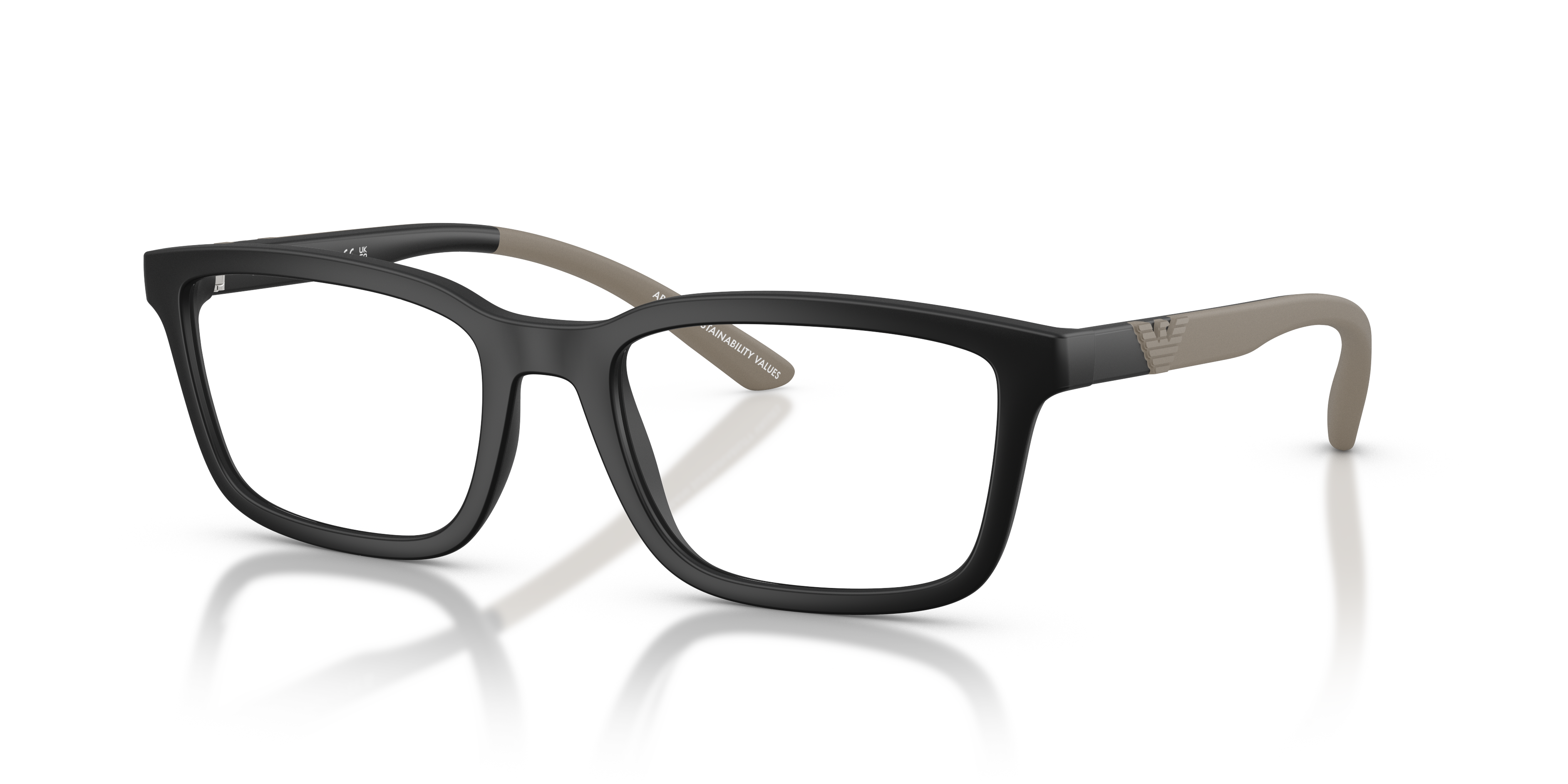 Occhiali da Vista Uomo Emporio Armani 0EA3259 Nero Opaco