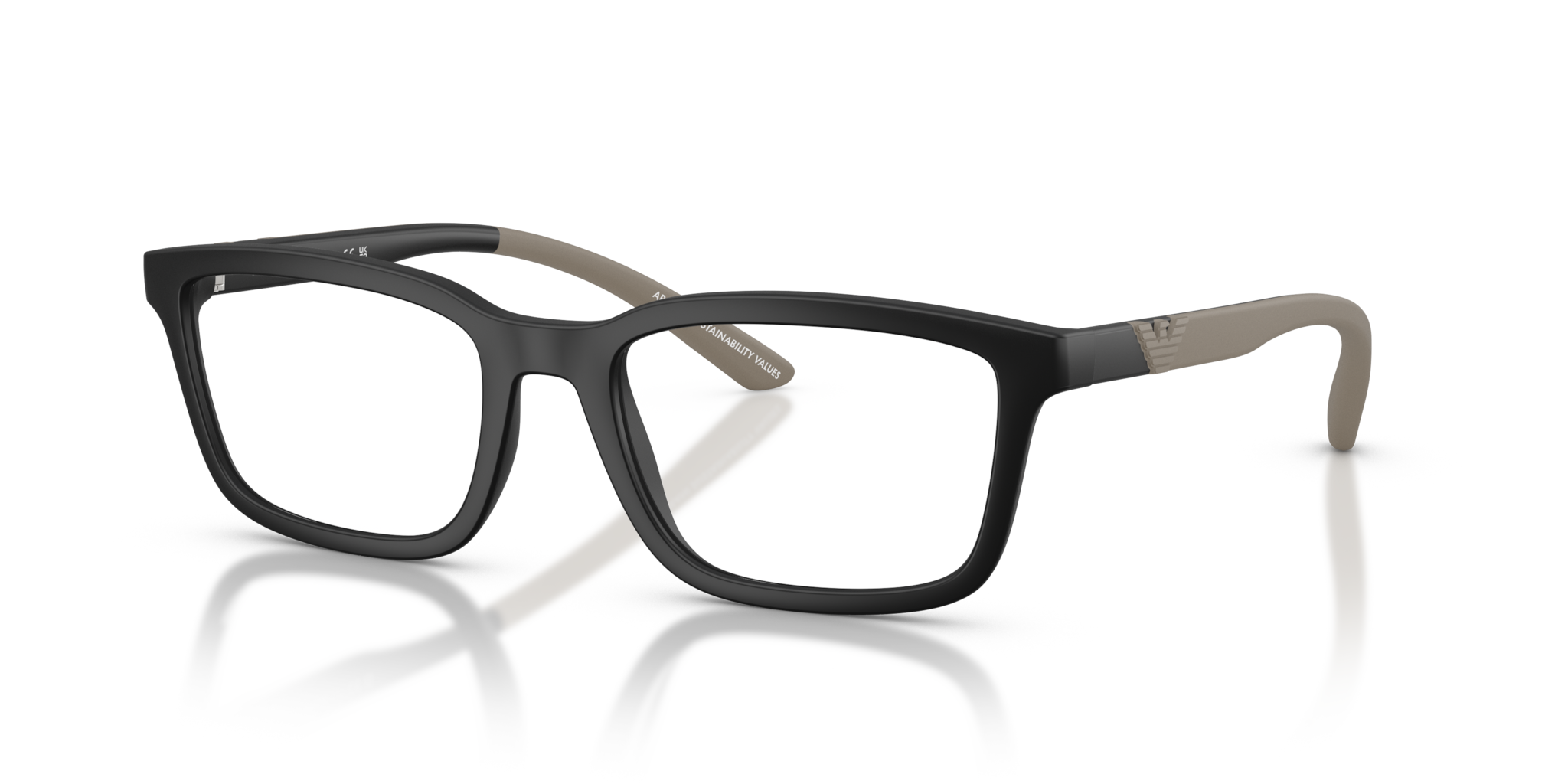Occhiali da Vista Uomo Emporio Armani 0EA3259 Nero Opaco