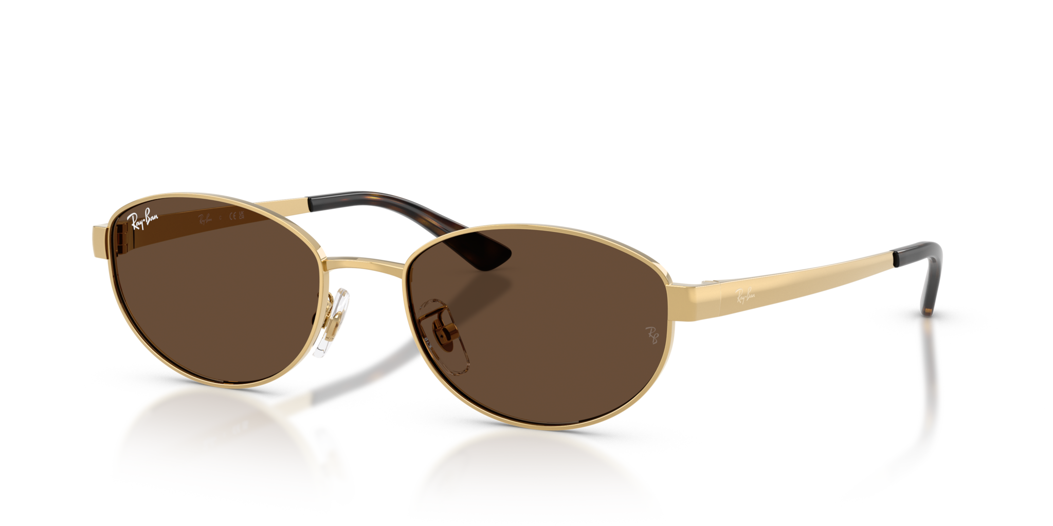 Ray-Ban RB3774D Arista Gold Unisex: Occhiali da Sole Originali
