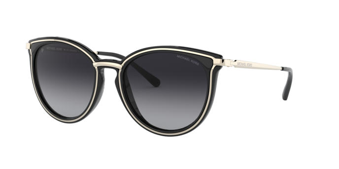 Occhiali da sole Michael Kors 0MK1077 Light Gold/Black Brisbane Donna