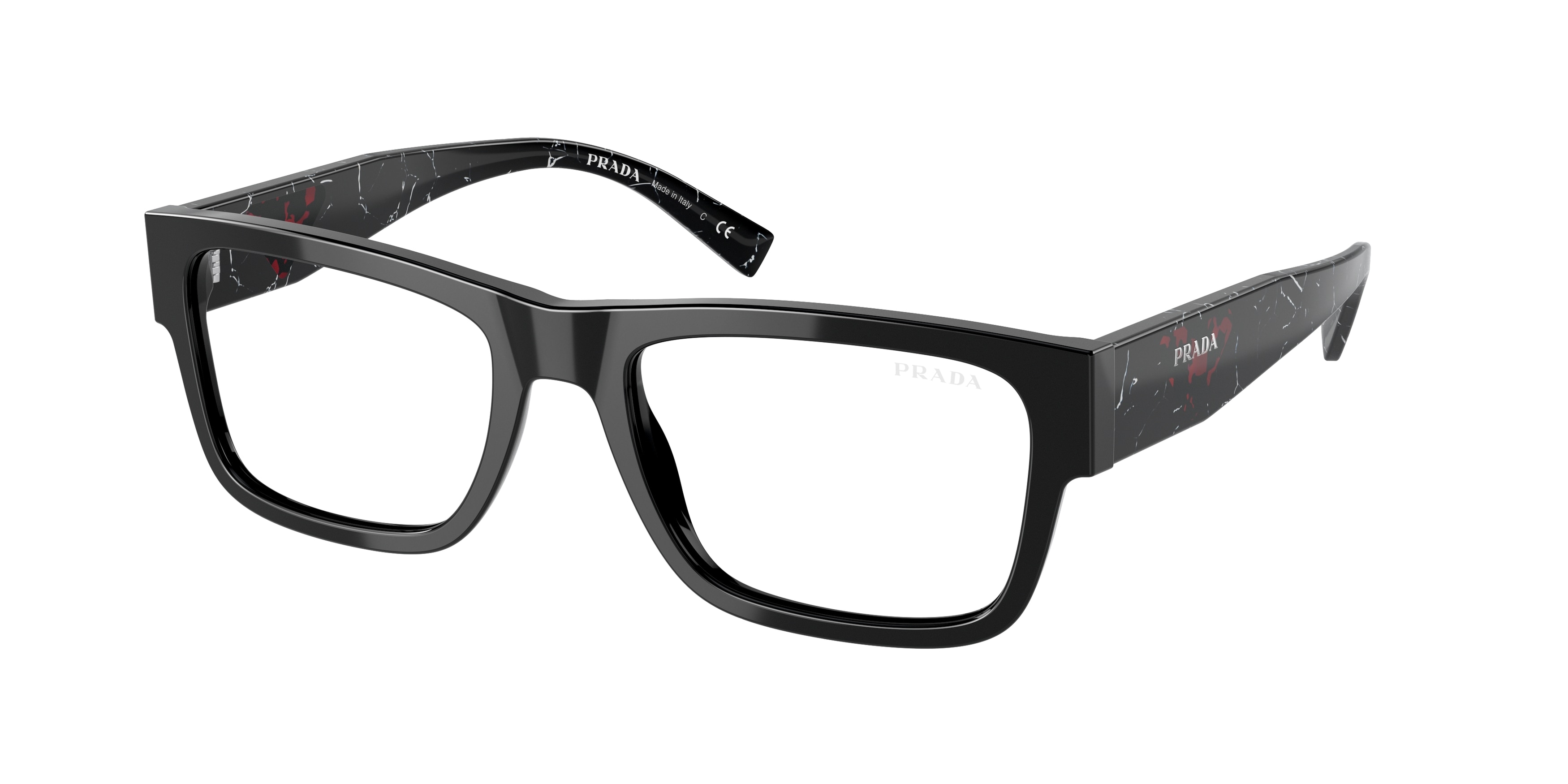 Prada PR 28YS Clip-On · Vista + Sole Uomo