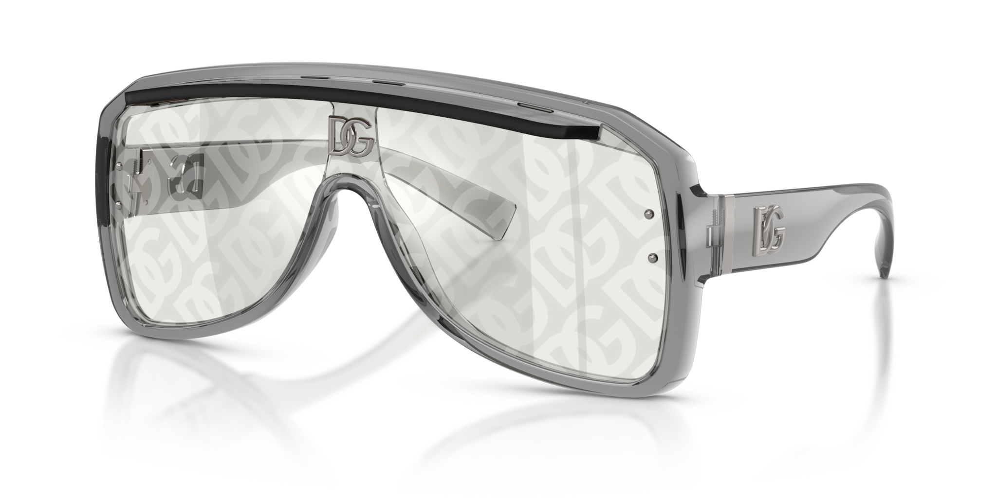 Occhiali da Sole Dolce&Gabbana DG6205 Grigio Trasparente Unisex
