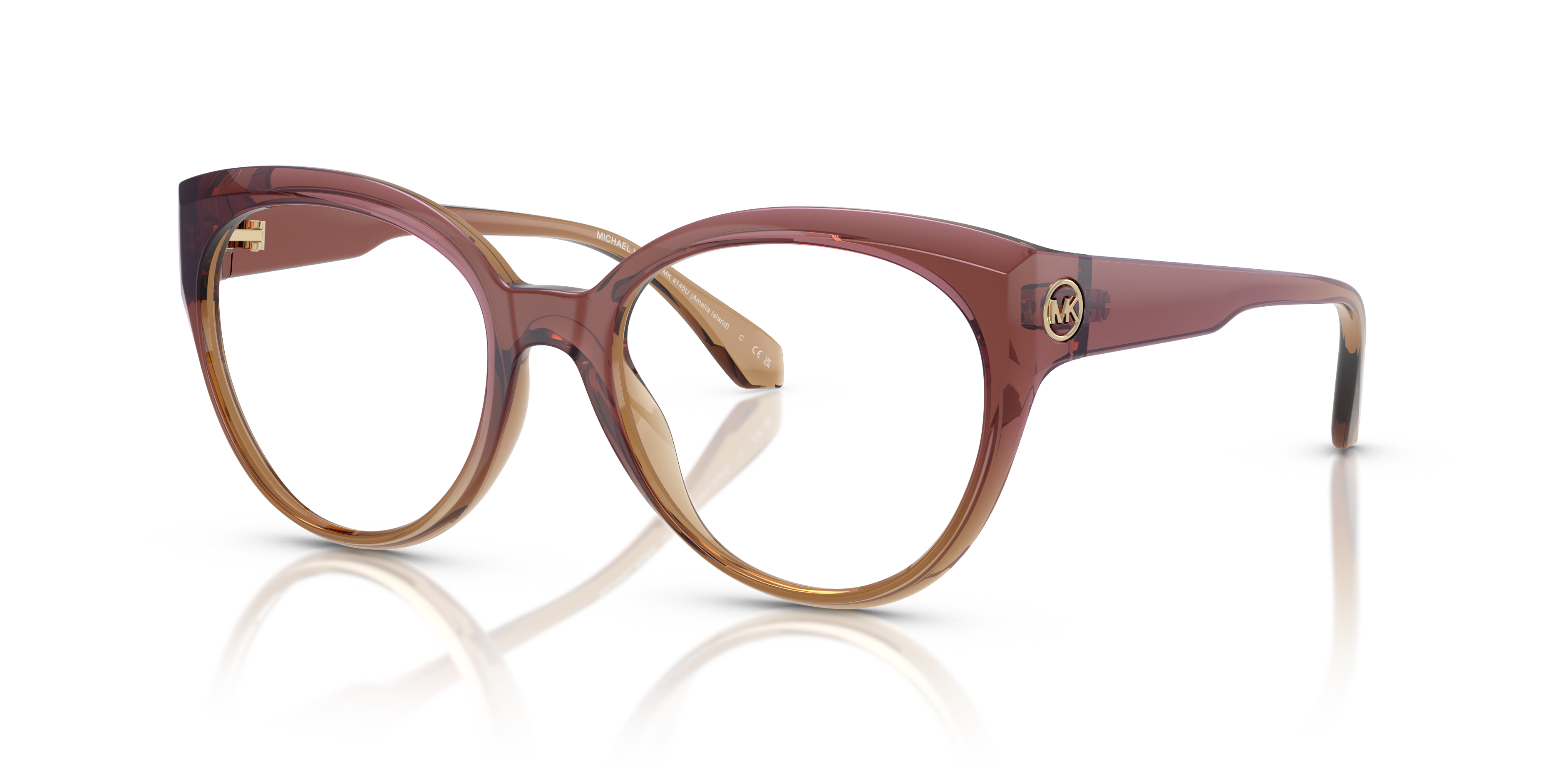 Occhiali da Vista Donna Michael Kors 0MK4145U Dusty Rose Light Brown