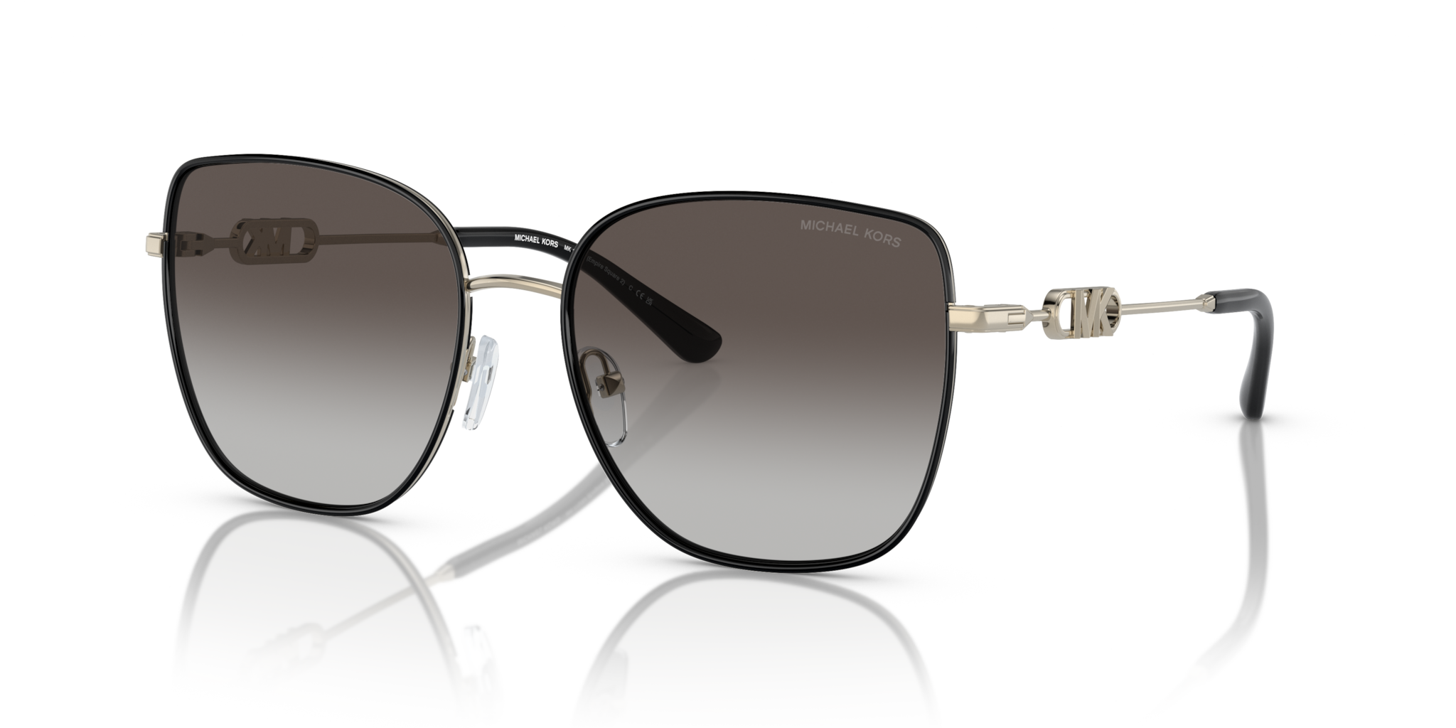 Occhiali da Sole Michael Kors Empire Square 2 Oro Nero - Originali