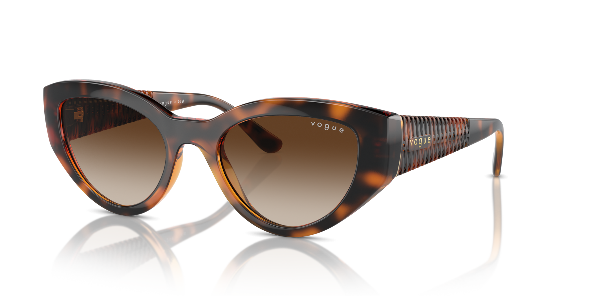 Occhiali da sole Vogue VO5566S donna Dark Havana | Stile Chic