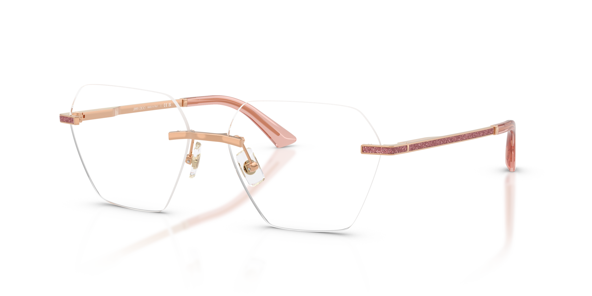 Occhiali da Vista Donna Jimmy Choo 0JC2016J Rose Gold | Eleganza Chic