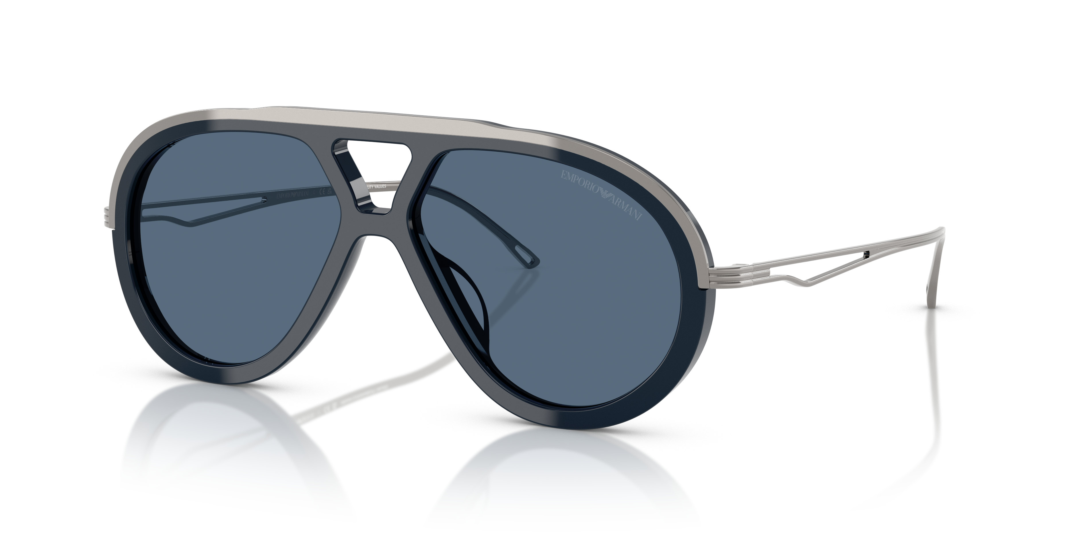 Occhiali da sole uomo Emporio Armani EA4242U Blu Lucido - Originali