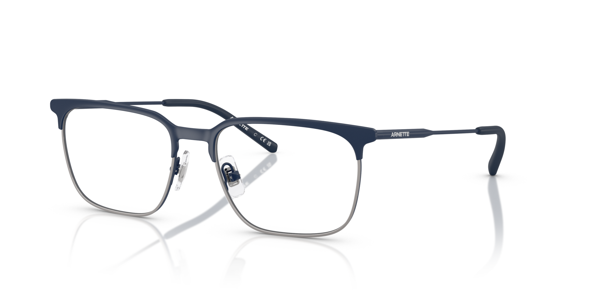 Arnette 0AN6136 Occhiali da Vista Uomo | Blu Opaco/Gunmetal