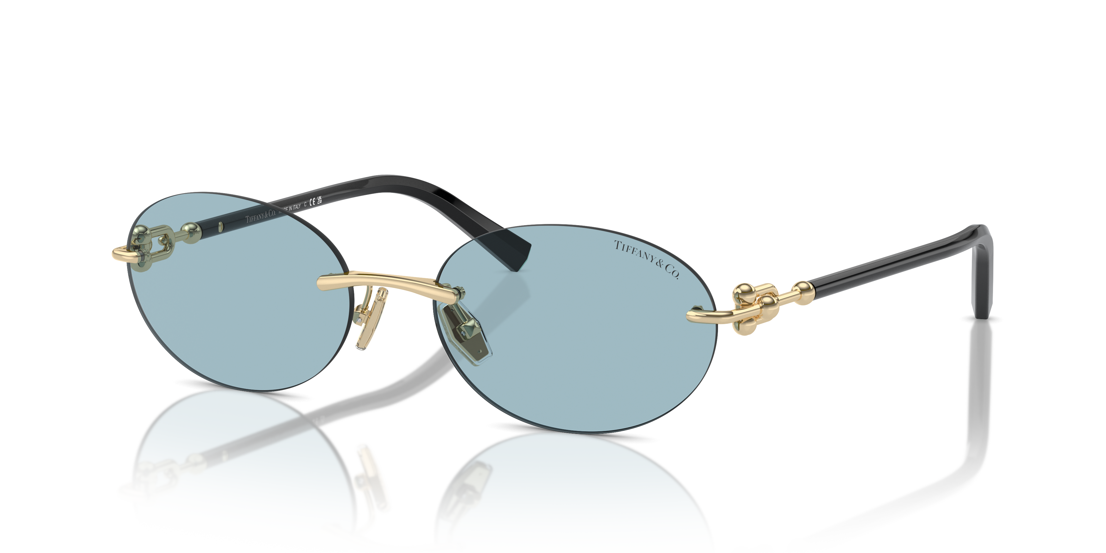 Occhiali da sole Tiffany donna TF3104D Pale Gold | Originali