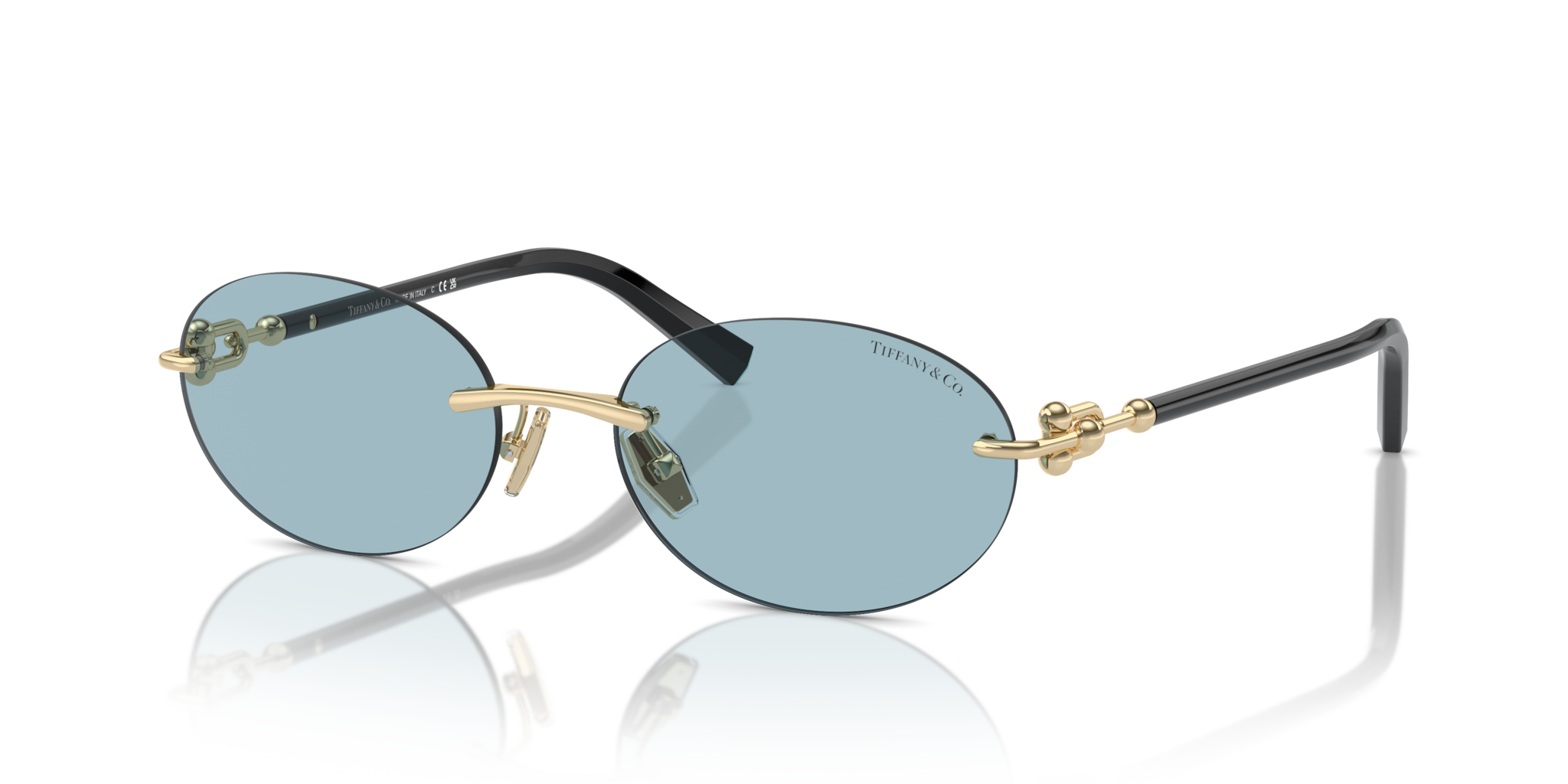 Occhiali da sole Tiffany donna TF3104D Pale Gold | Originali