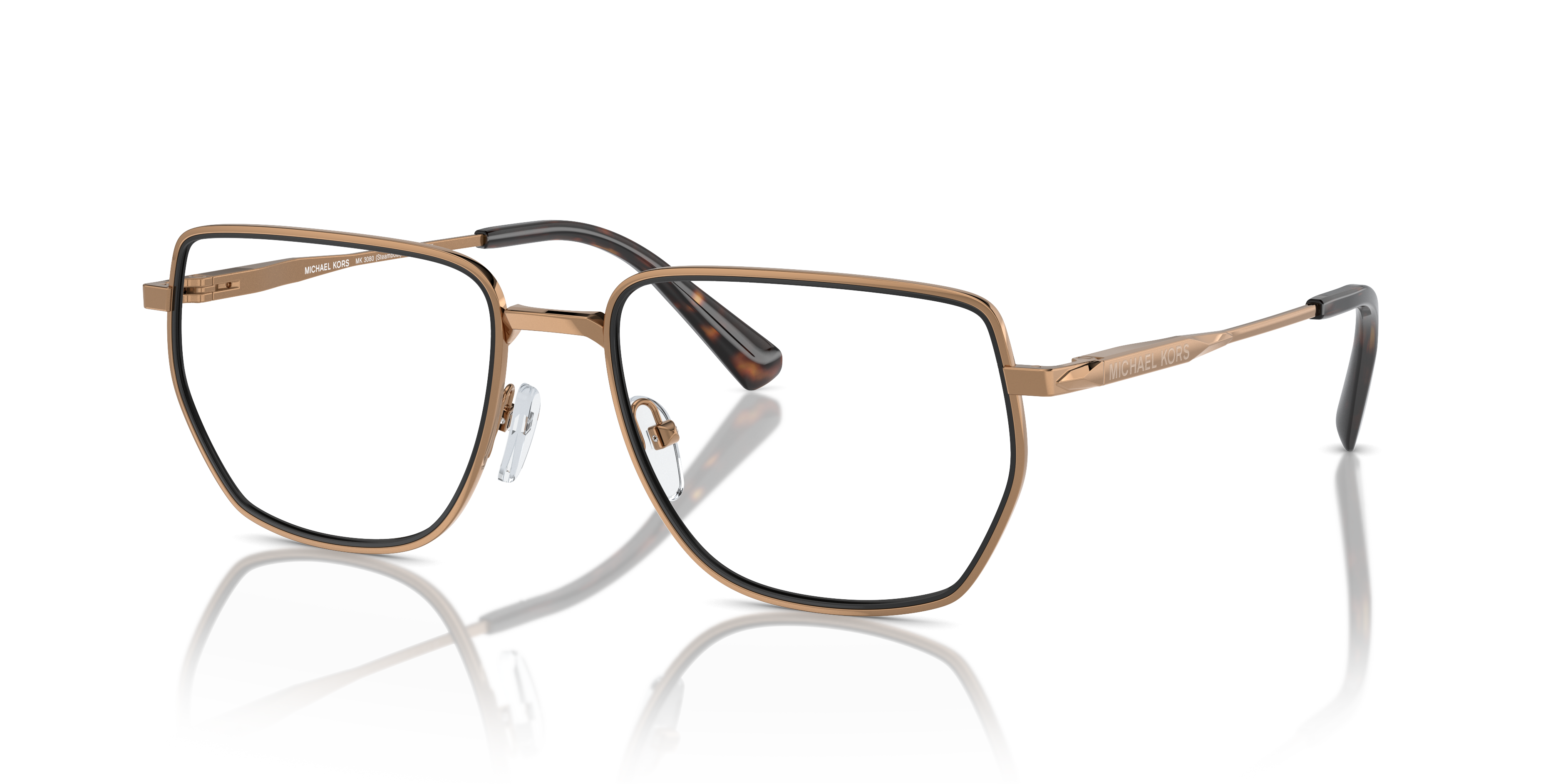 Occhiali da Vista Uomo Michael Kors 0MK3080 Shiny Gold