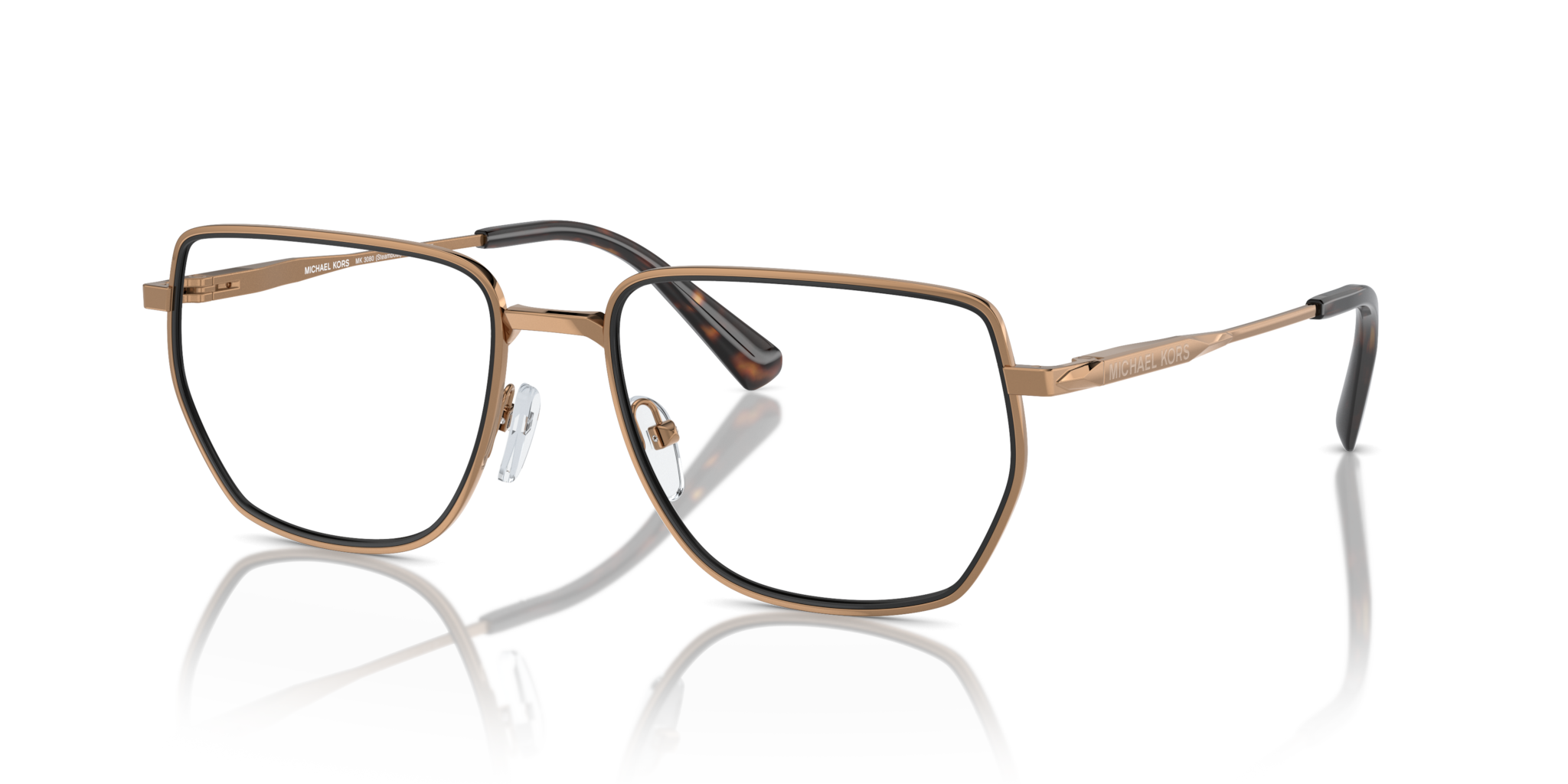 Occhiali da Vista Uomo Michael Kors 0MK3080 Shiny Gold
