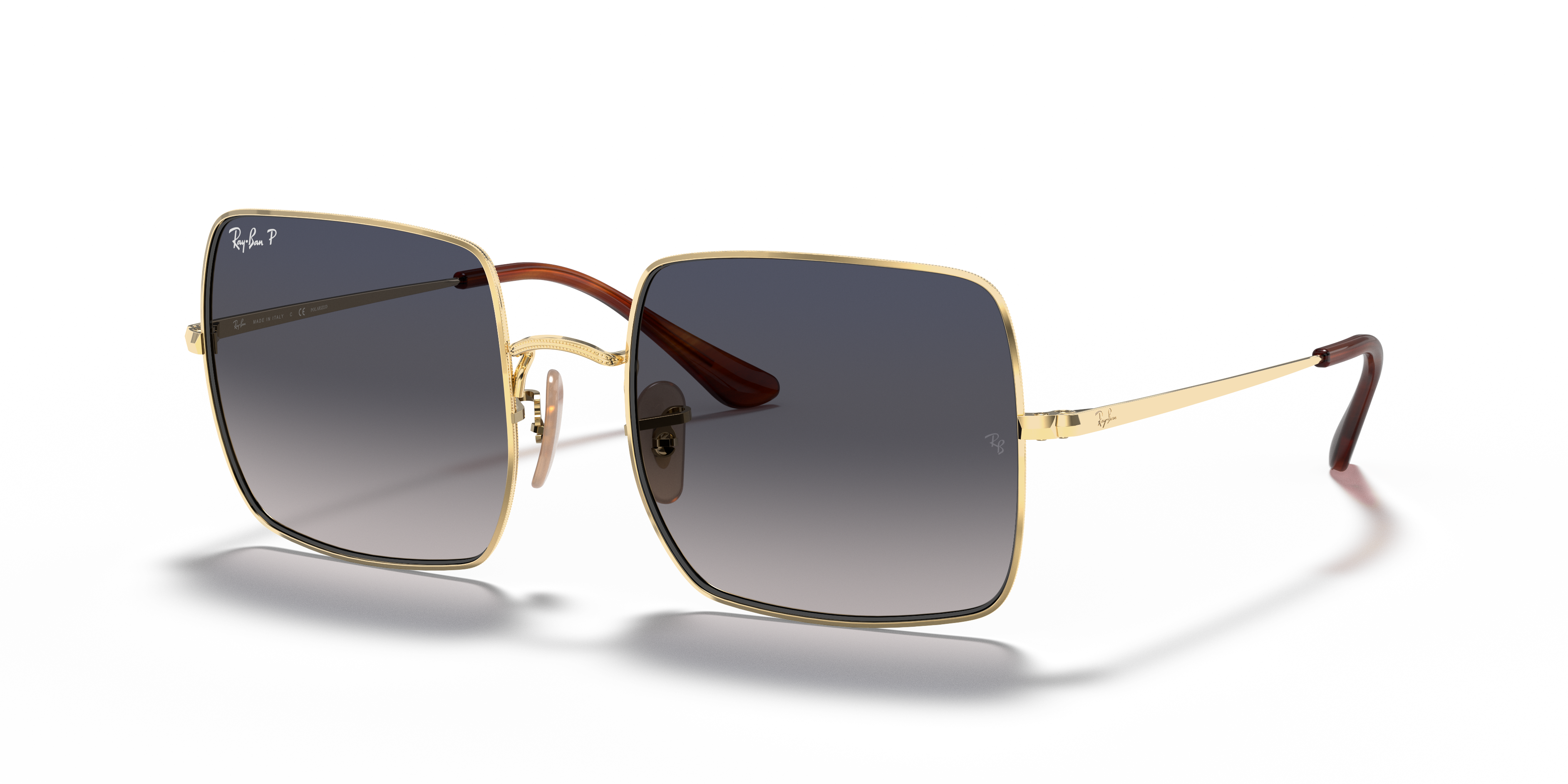 Occhiali da Sole Ray-Ban Square Donna Oro Arista - Modello 0RB1971