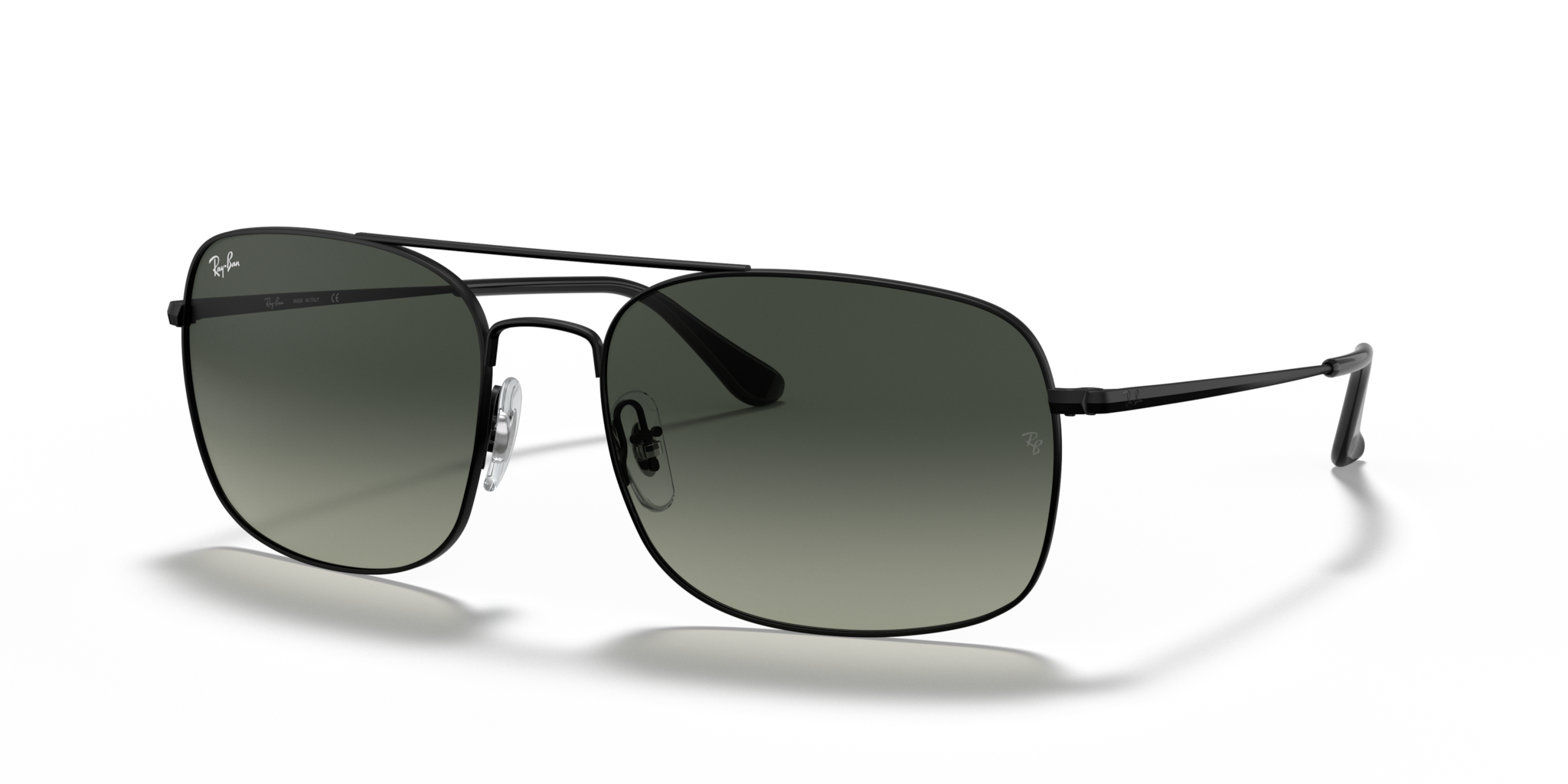 Occhiali da Sole Ray-Ban RB3611 Neri Uomo | Design Moderno Originale
