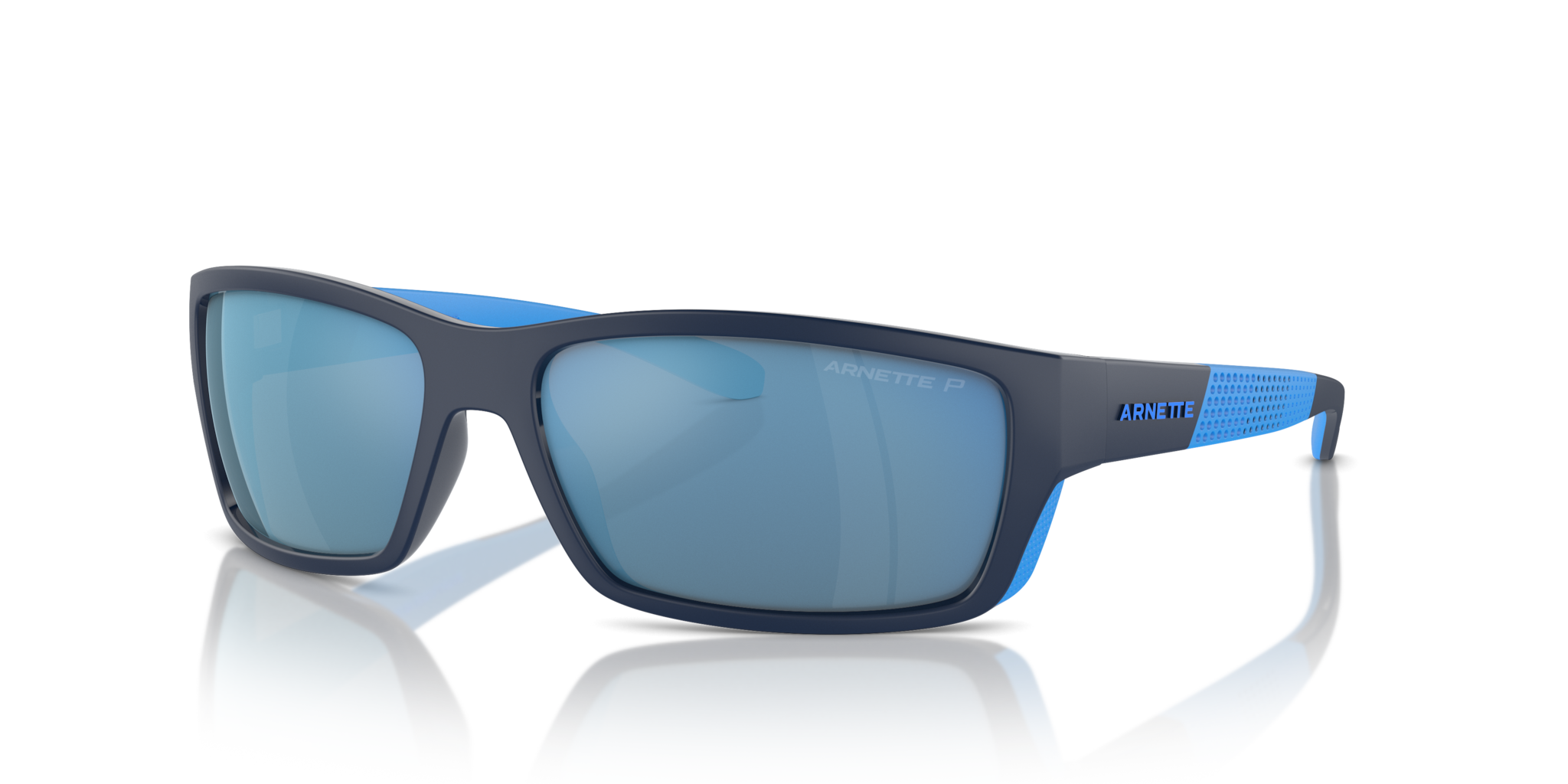 Occhiali da sole Arnette 0AN4336 Uomo Dark Blue/Lt Blue Matte Original