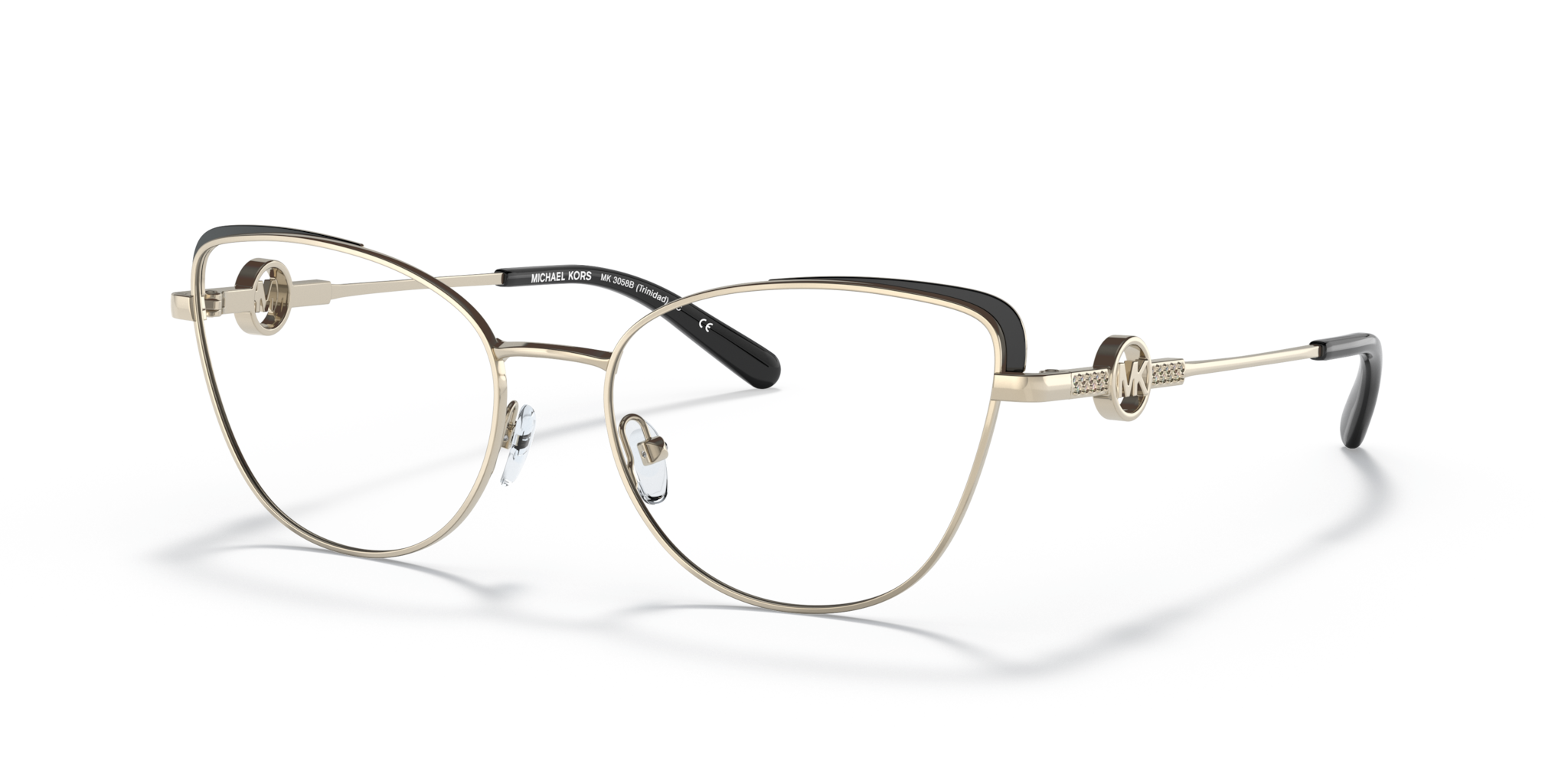 Occhiali da vista Michael Kors 0MK3058B Trinidad | Light Gold Donna