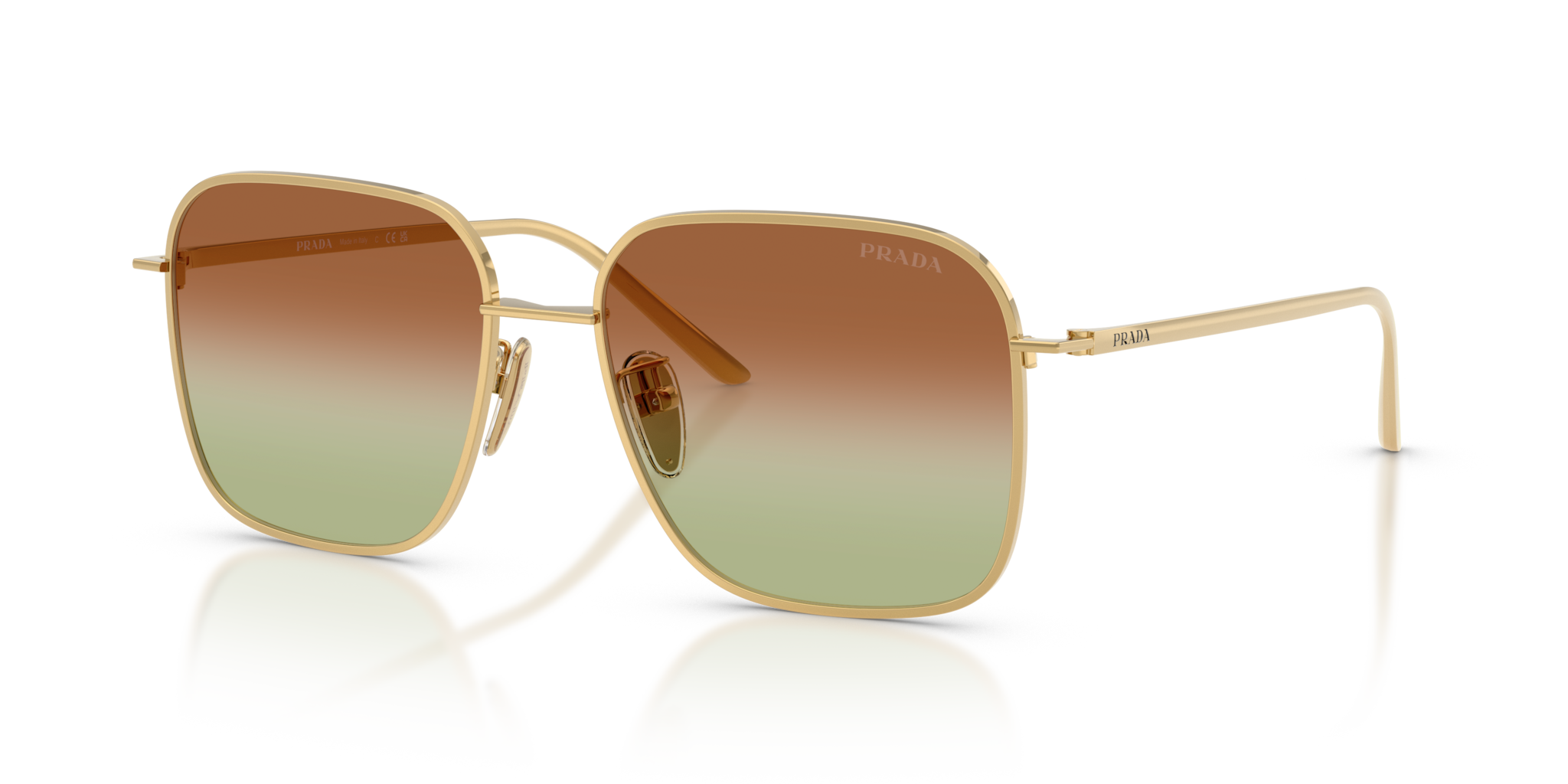 Occhiali da Sole Prada Donna Oro 0PR C54SD | Eleganza Senza Tempo