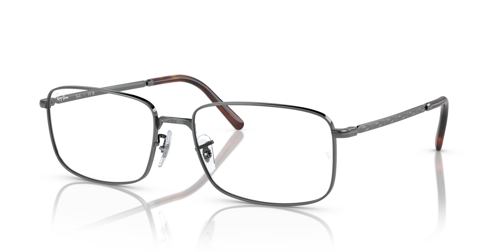 Occhiali da Vista Ray-Ban RB3717V Gunmetal: Eleganza e Comfort Unisex