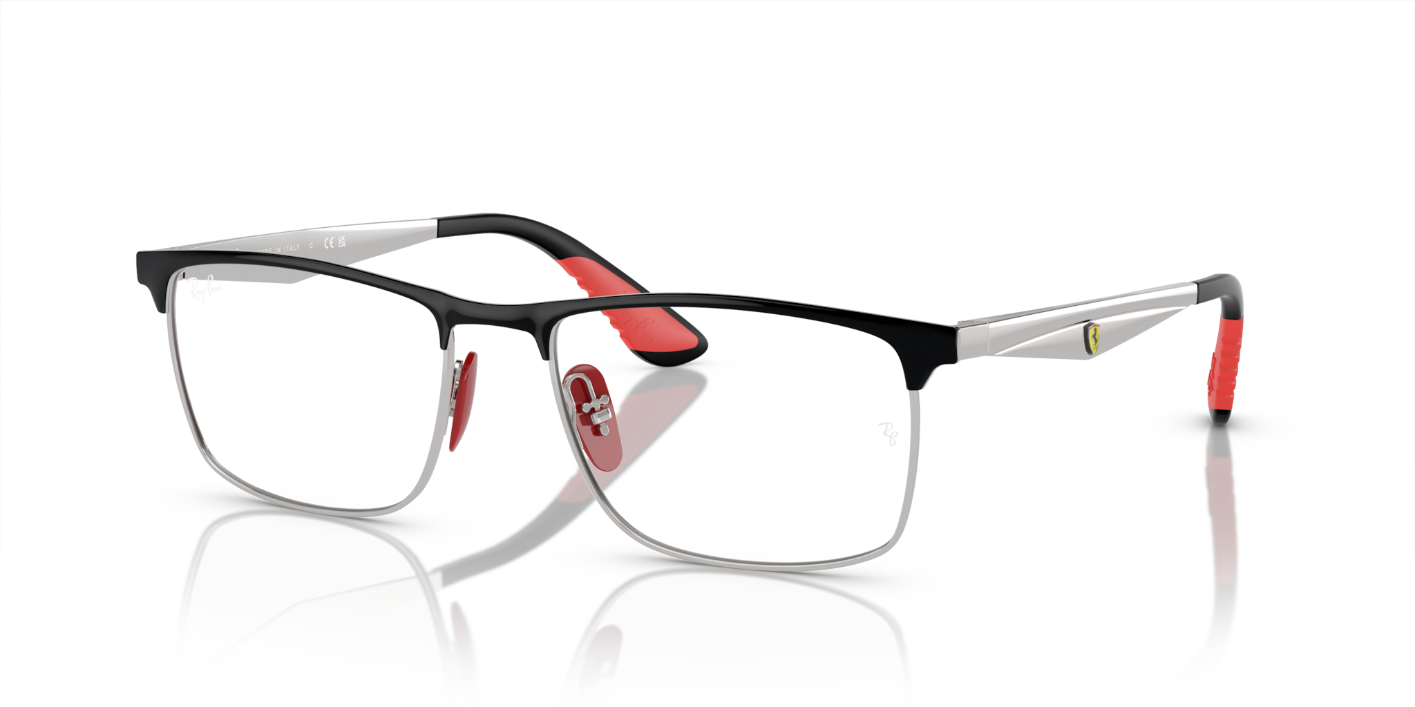 Occhiali da vista Ray-Ban RB6516M Black On Silver - Scuderia Ferrari