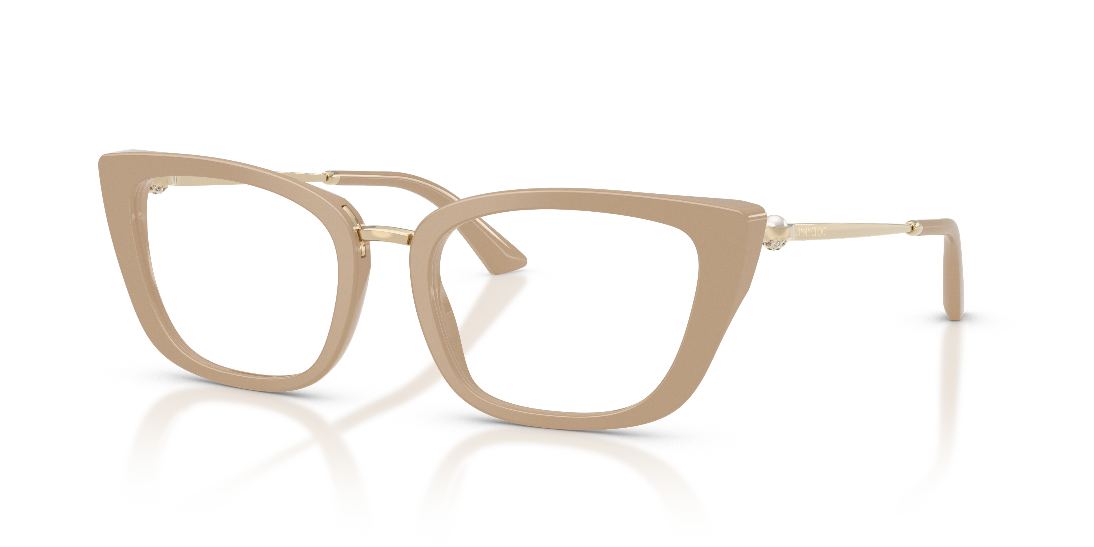 Occhiali da Vista Donna Jimmy Choo 0JC3034HB Champagne | Stile Unico
