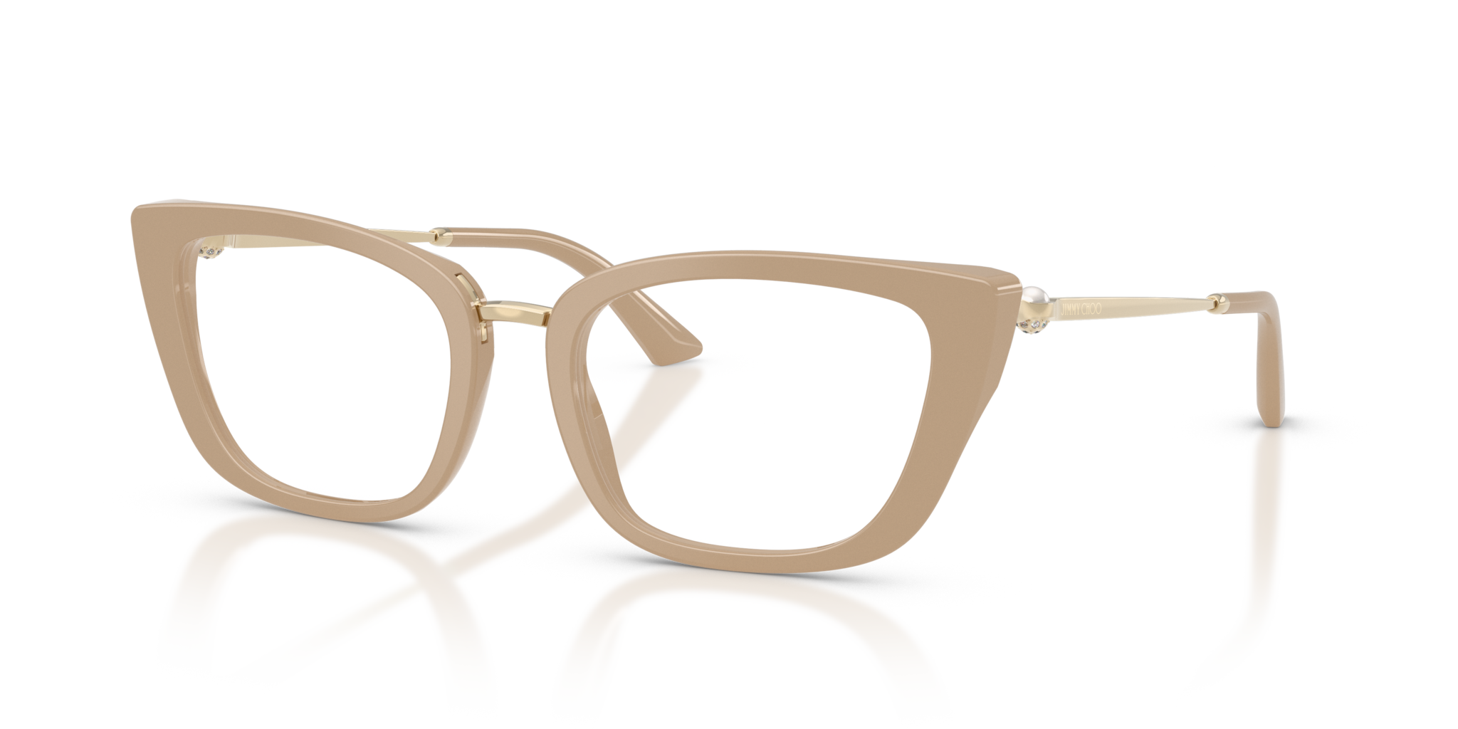 Occhiali da Vista Donna Jimmy Choo 0JC3034HB Champagne | Stile Unico