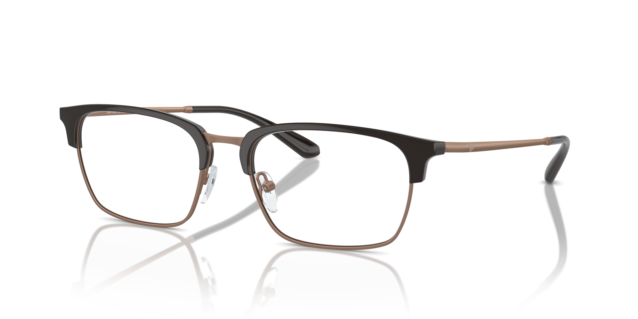 Occhiali da Vista Emporio Armani 0EA3243 Uomo - Marrone Lucido