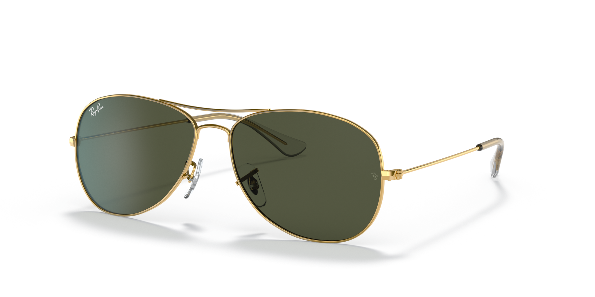 Occhiali da sole Ray-Ban Cockpit Uomo 0RB3362 Arista Gold
