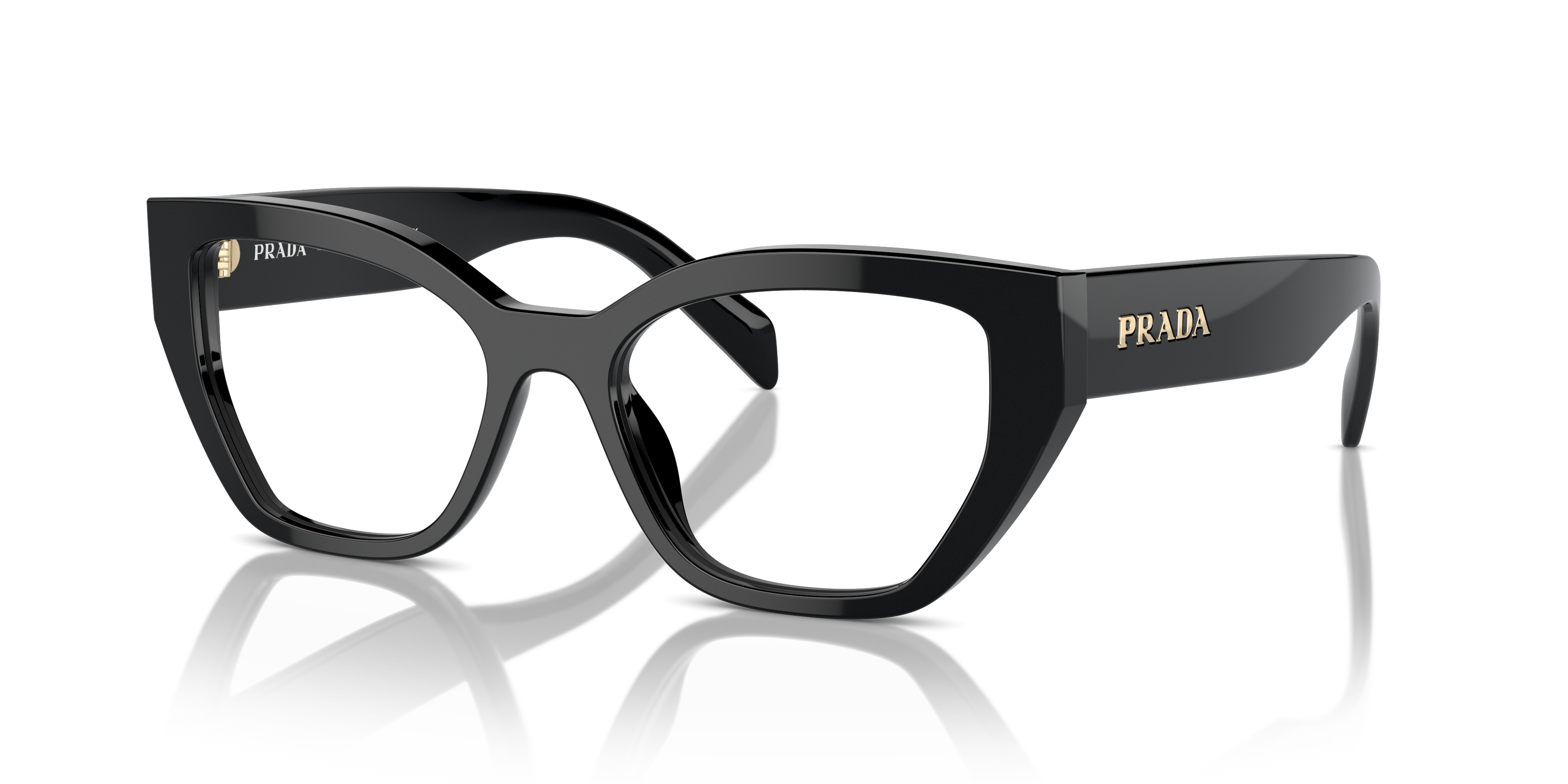 Occhiali da Vista Prada 0PR A16V Neri Donna | Eleganza Iconica
